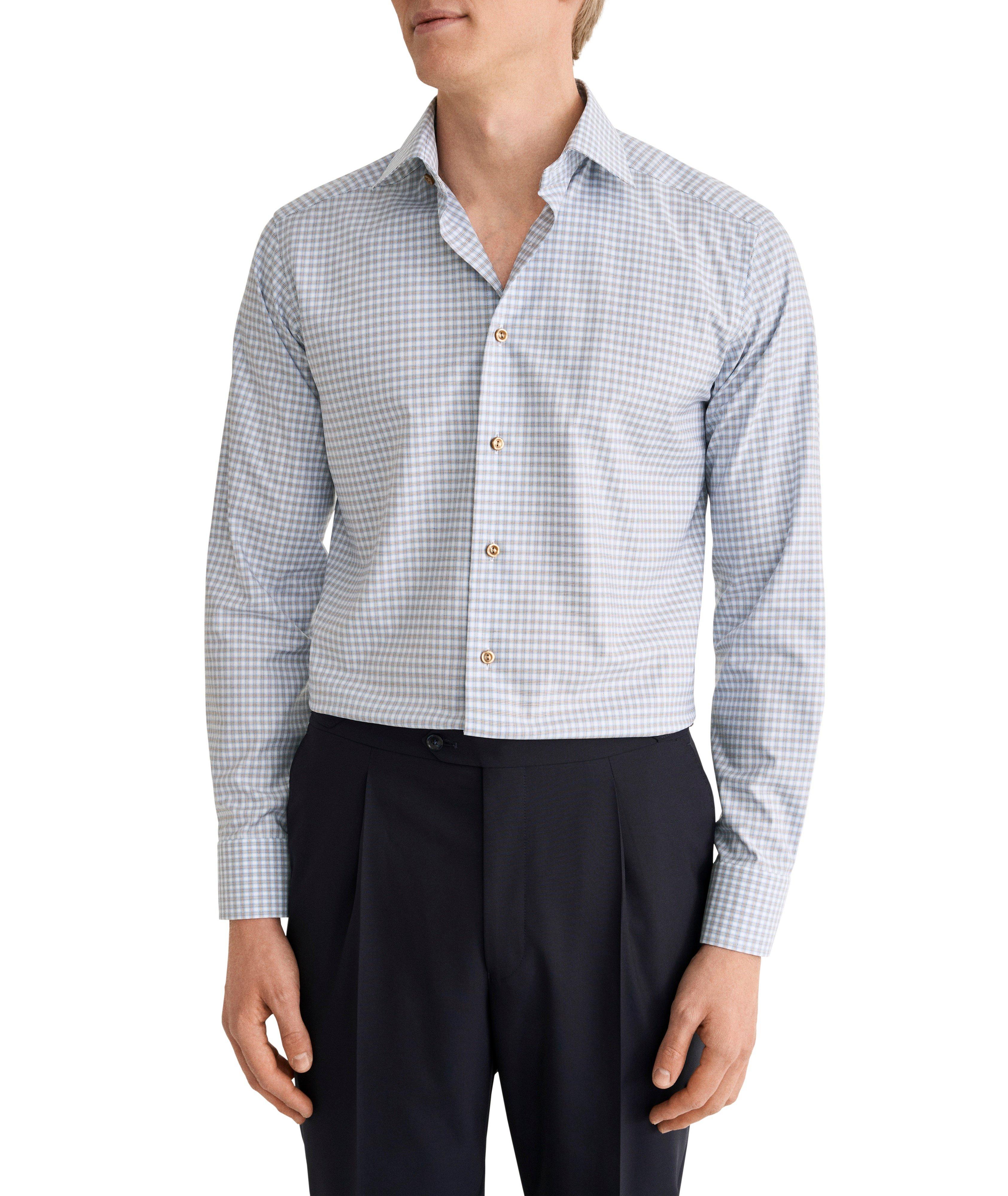 Slim-Fit Check Cotton TENCEL™ Lyocell Shirt image 2