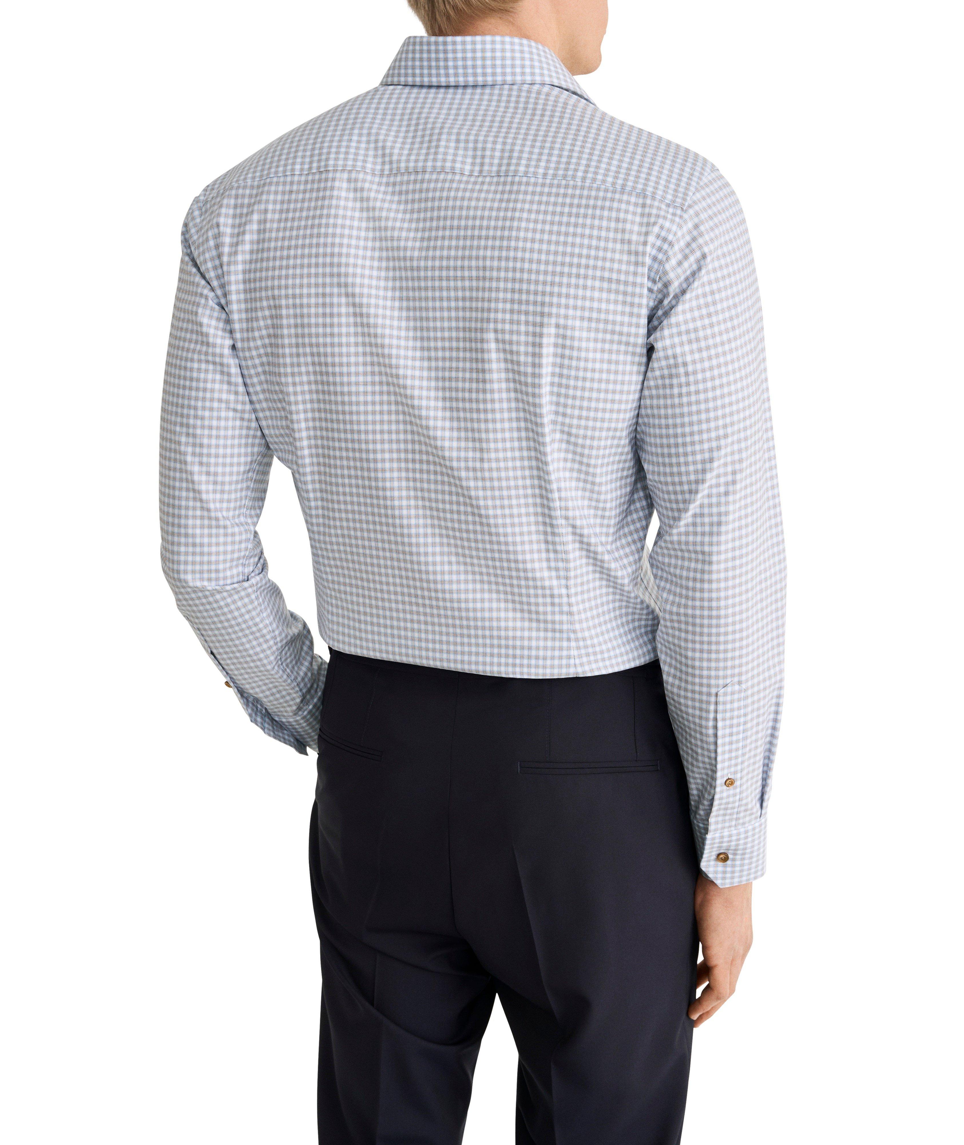Slim-Fit Check Cotton TENCEL™ Lyocell Shirt image 3