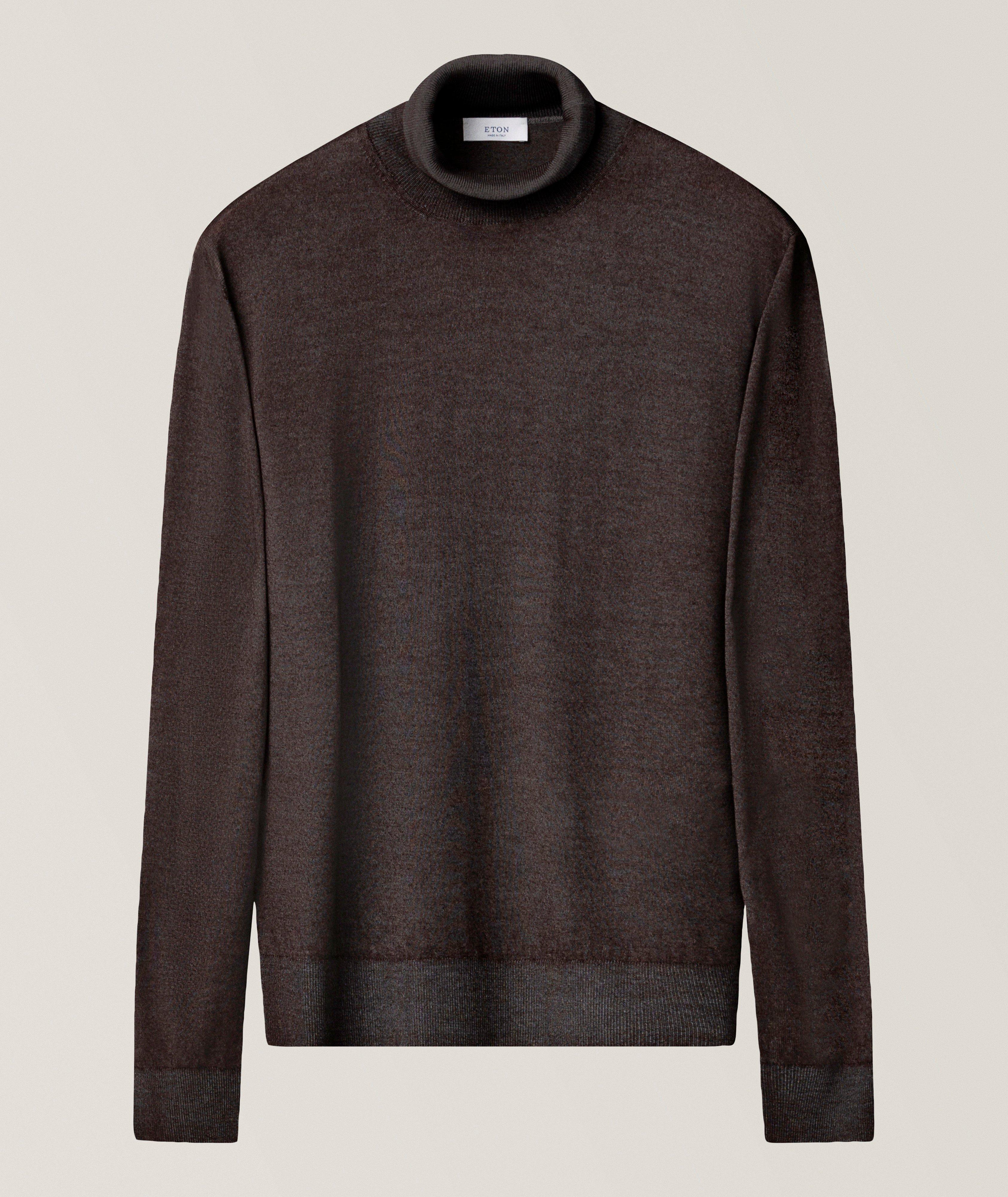 Eton Vintage Merino Wool Turtleneck Sweater