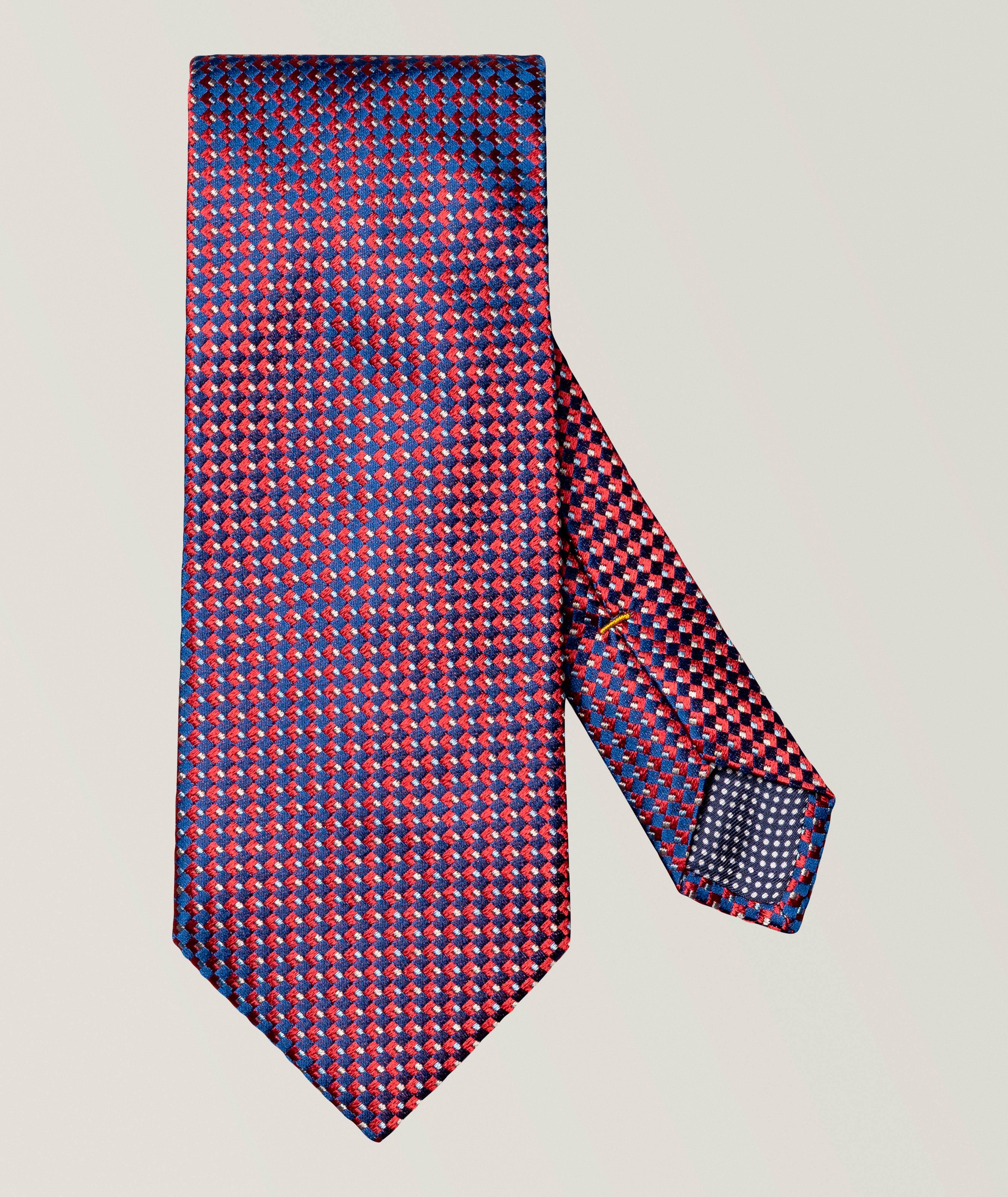 Eton Semi-Solid Woven Silk Tie