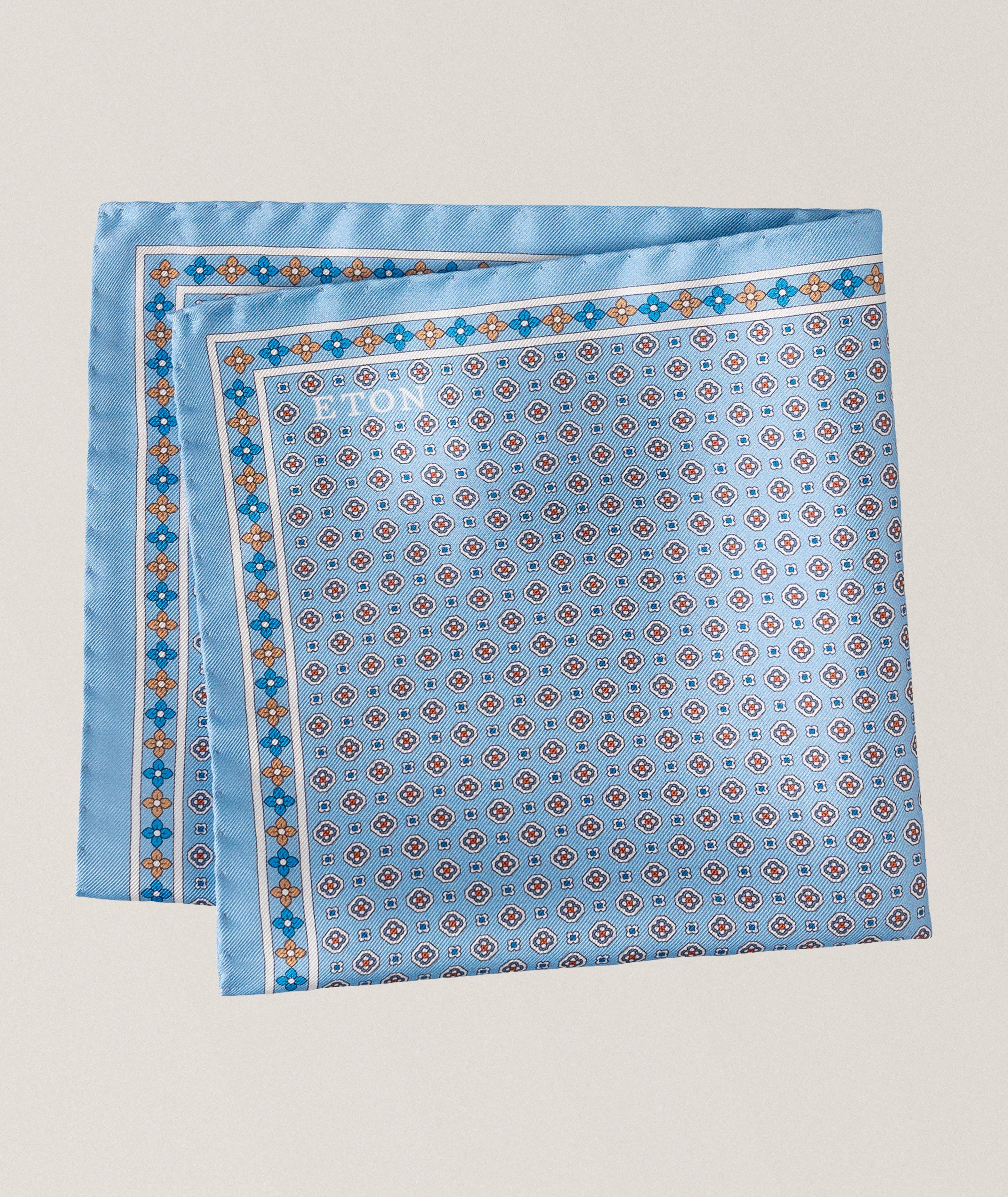 Floral Silk Pocket Square image 1