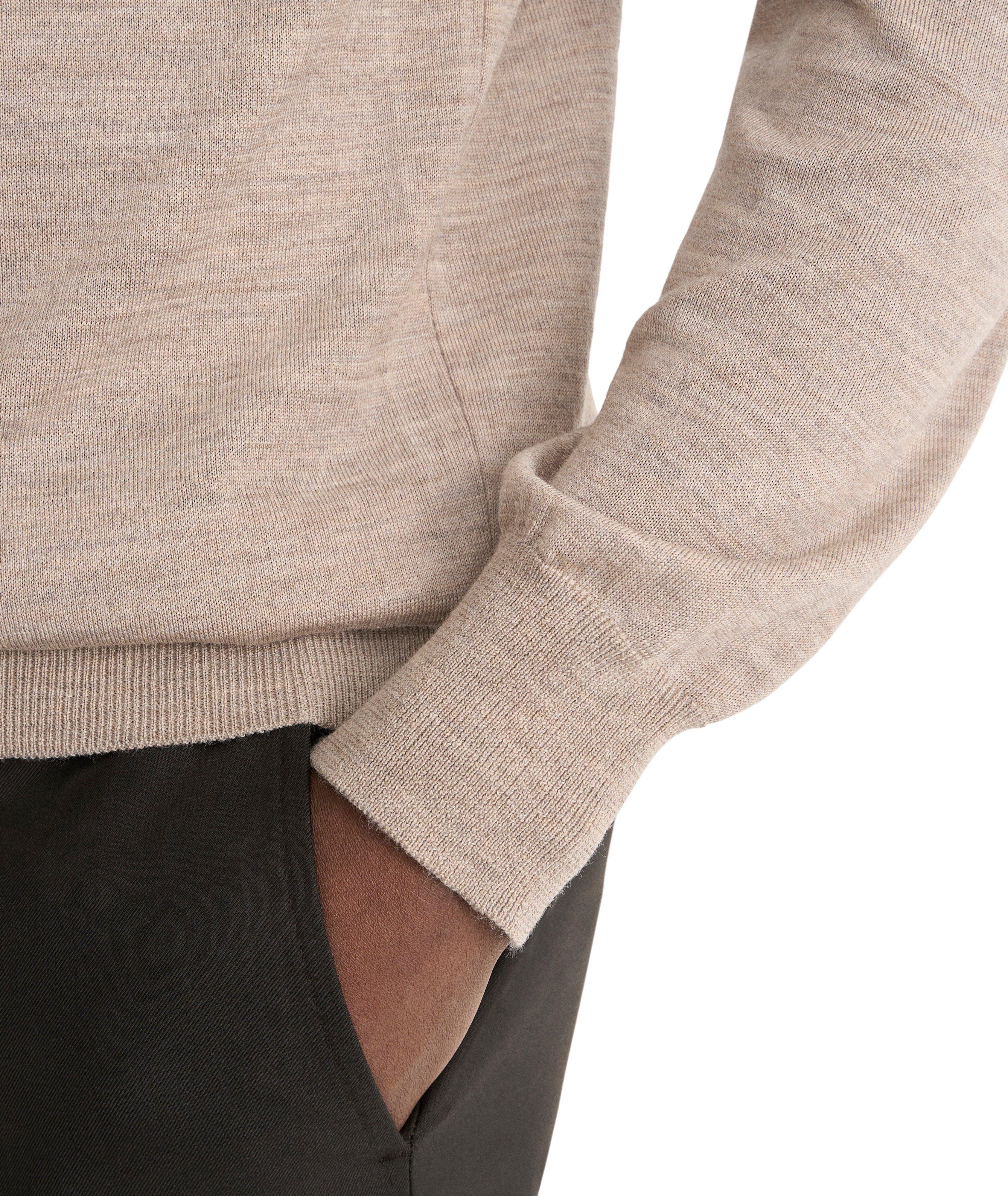 Merino Wool Polo Shirt image 5