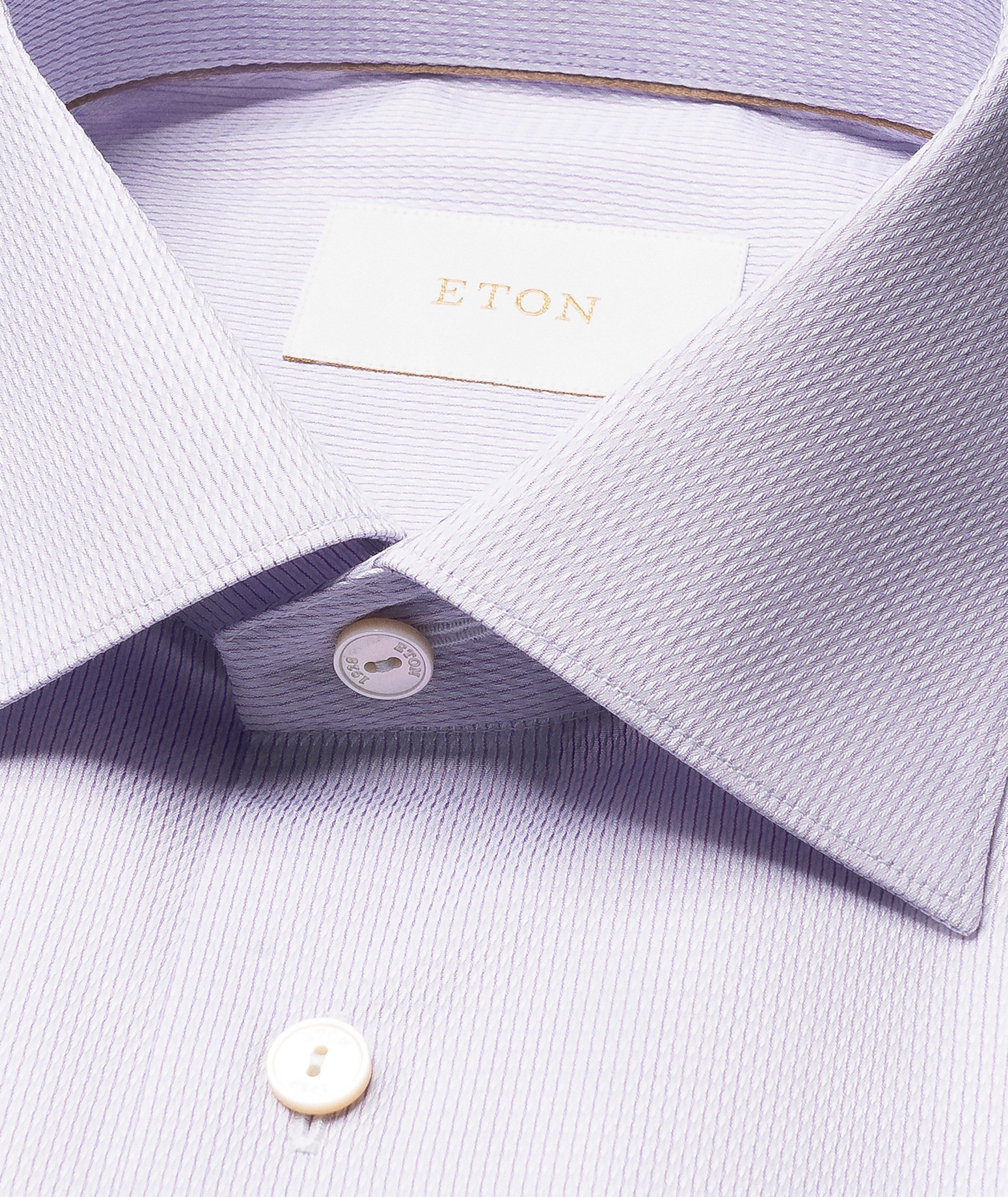 Chemise coton supima semi-uni coupe-ajustée image 1