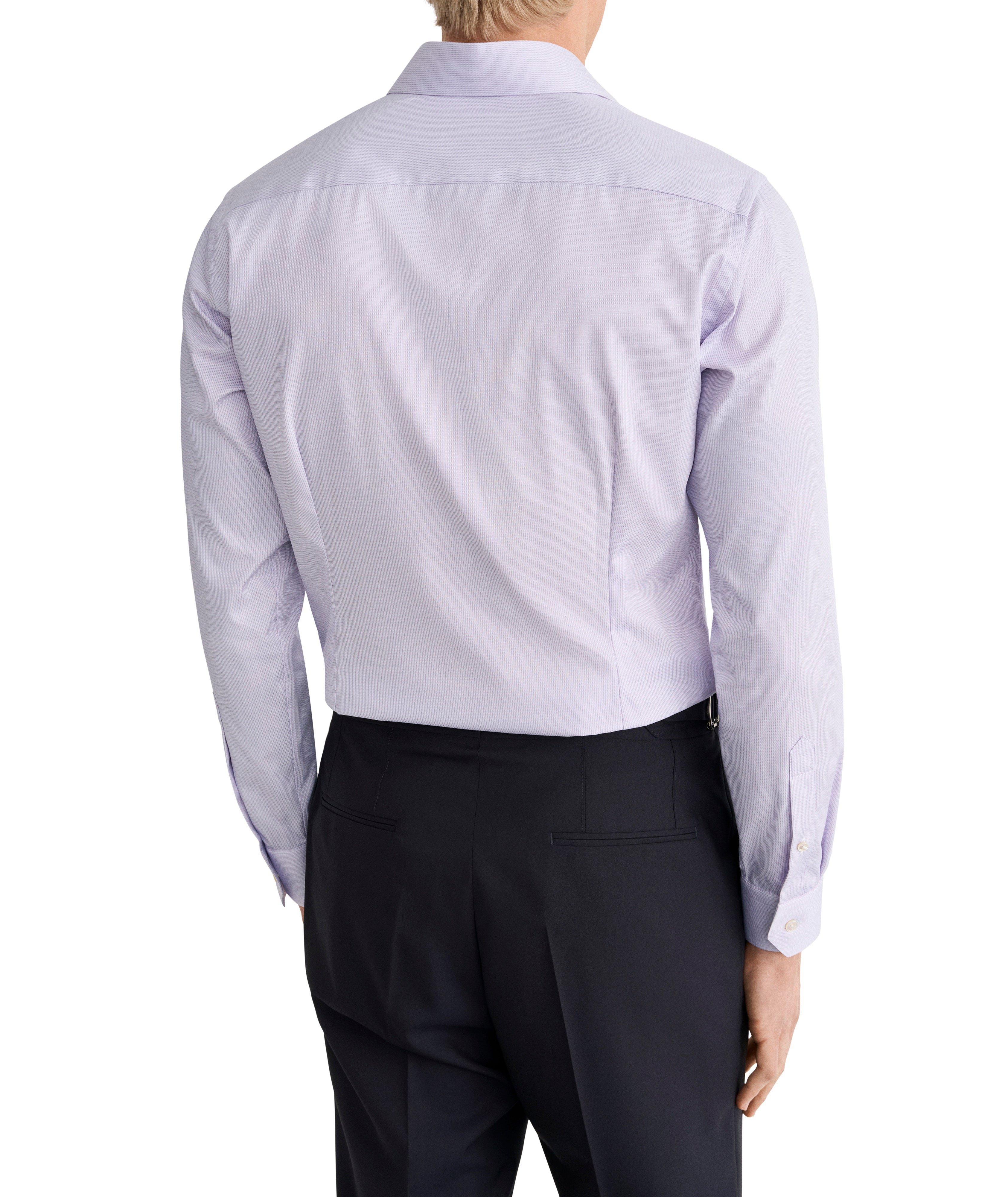 Chemise coton supima semi-uni coupe-ajustée image 3