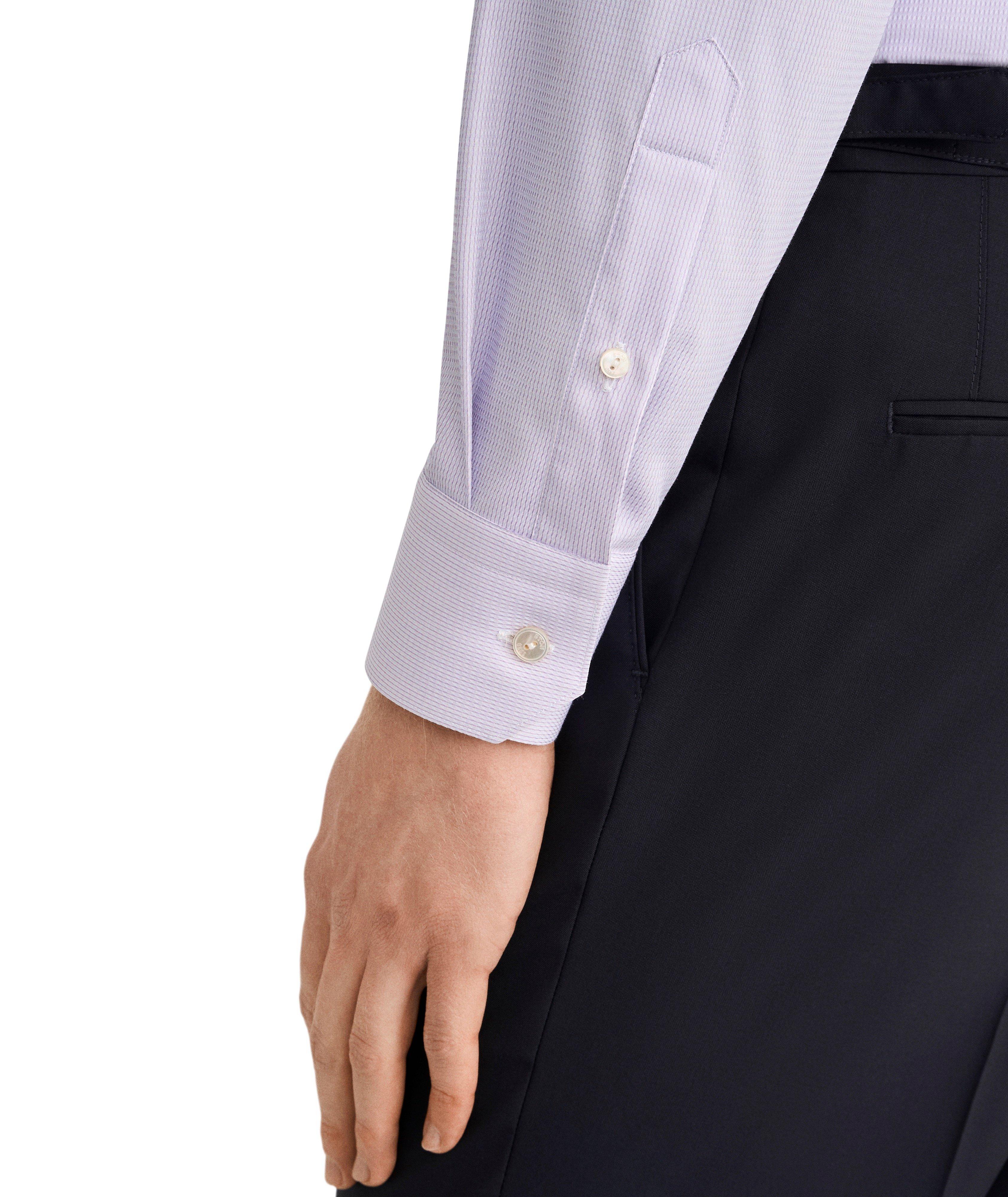 Chemise coton supima semi-uni coupe-ajustée image 5