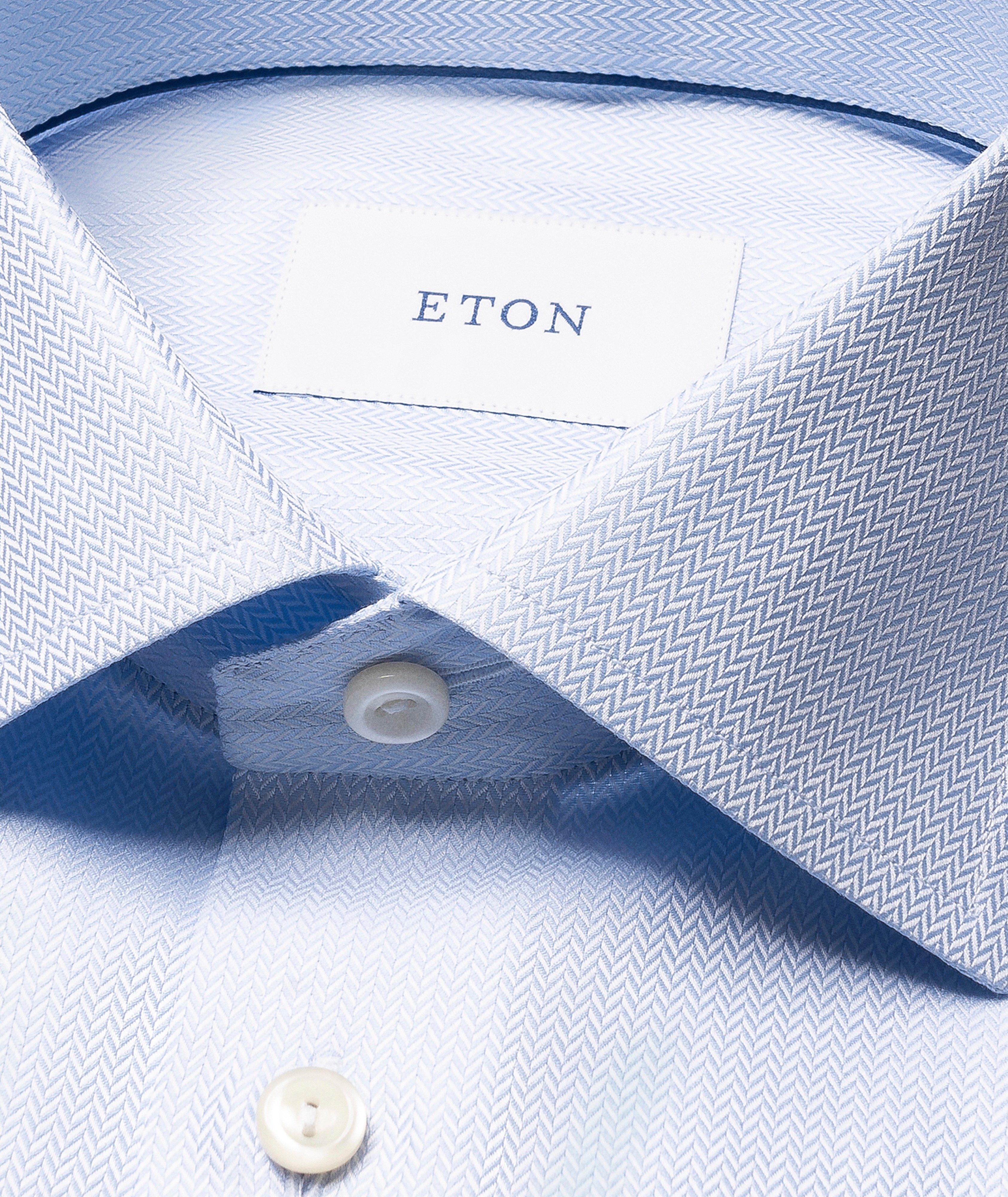 Chemise sergé chevrons coupe-contemporaine image 1