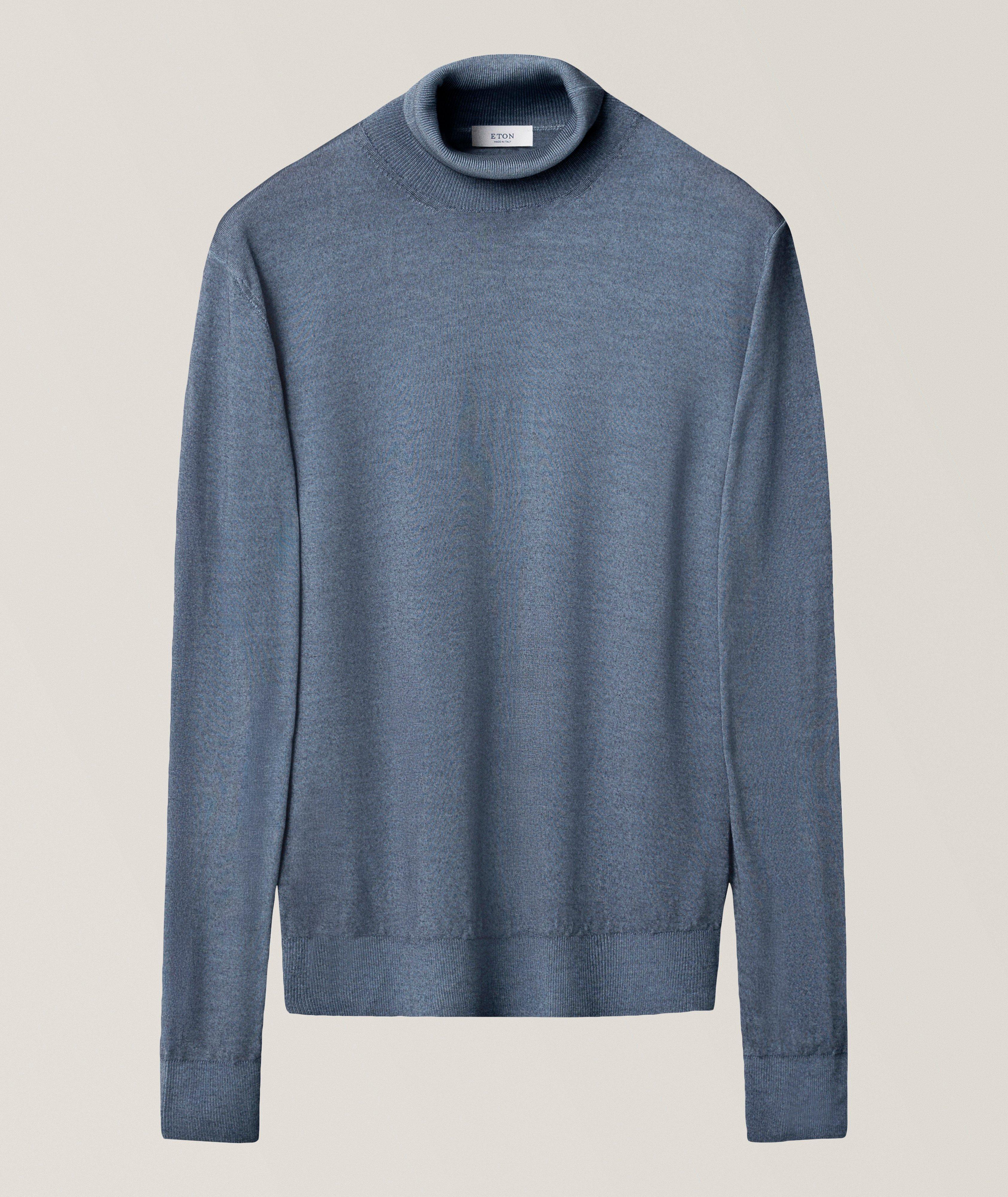 Eton Vintage Merino Wool Turtleneck Sweater