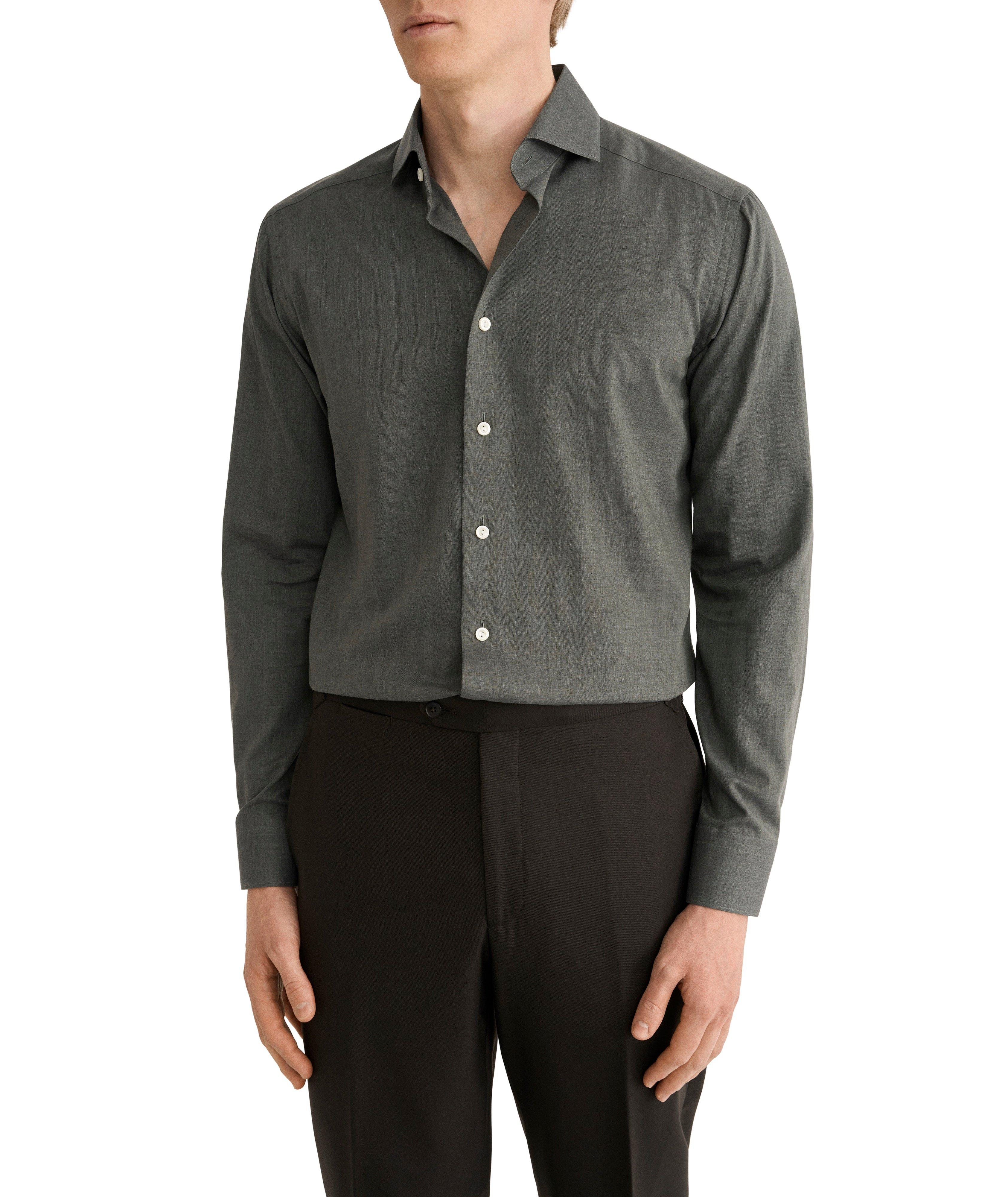 Contemporary-Fit Signature Flannel Shirt image 2