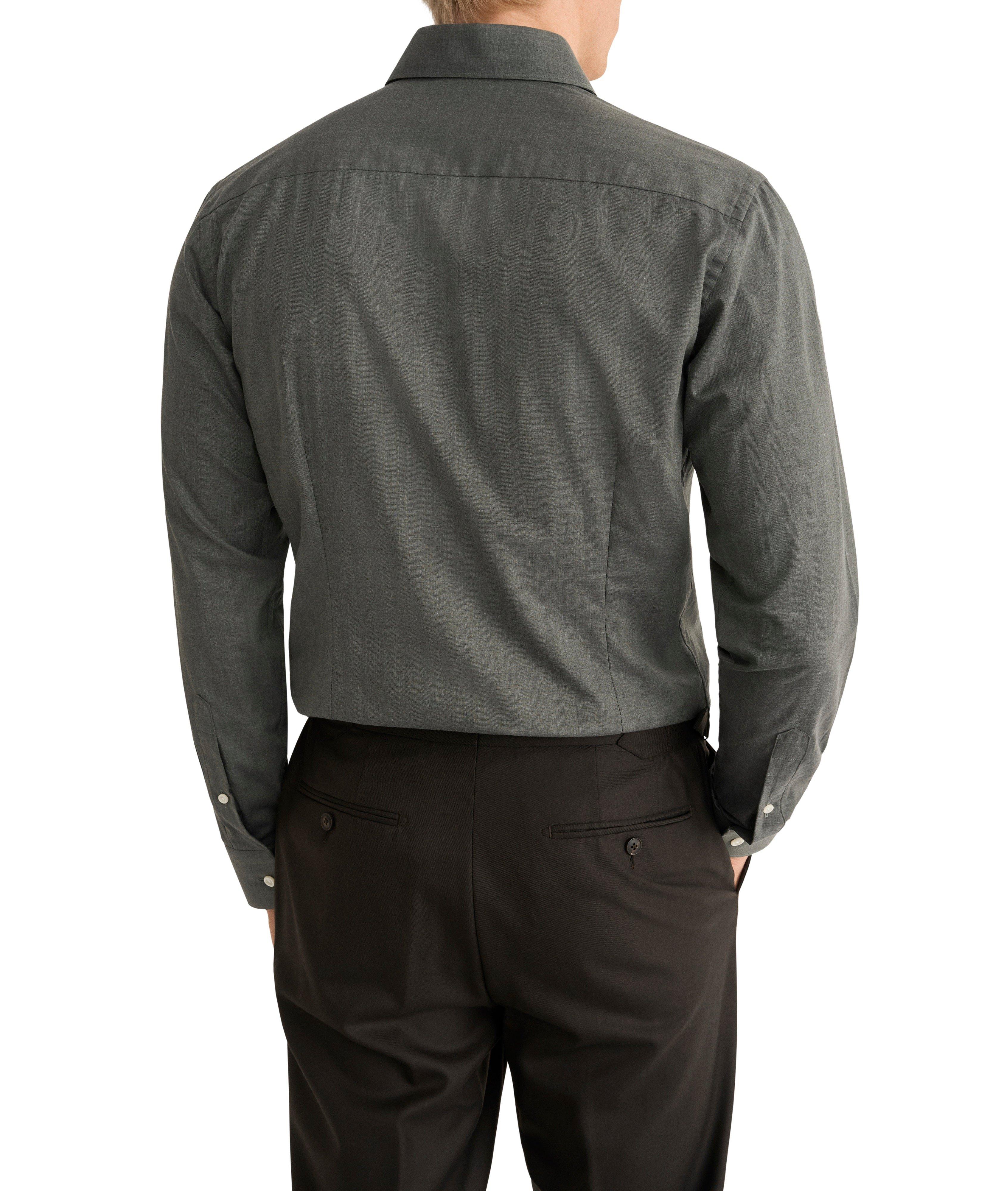 Contemporary-Fit Signature Flannel Shirt image 3