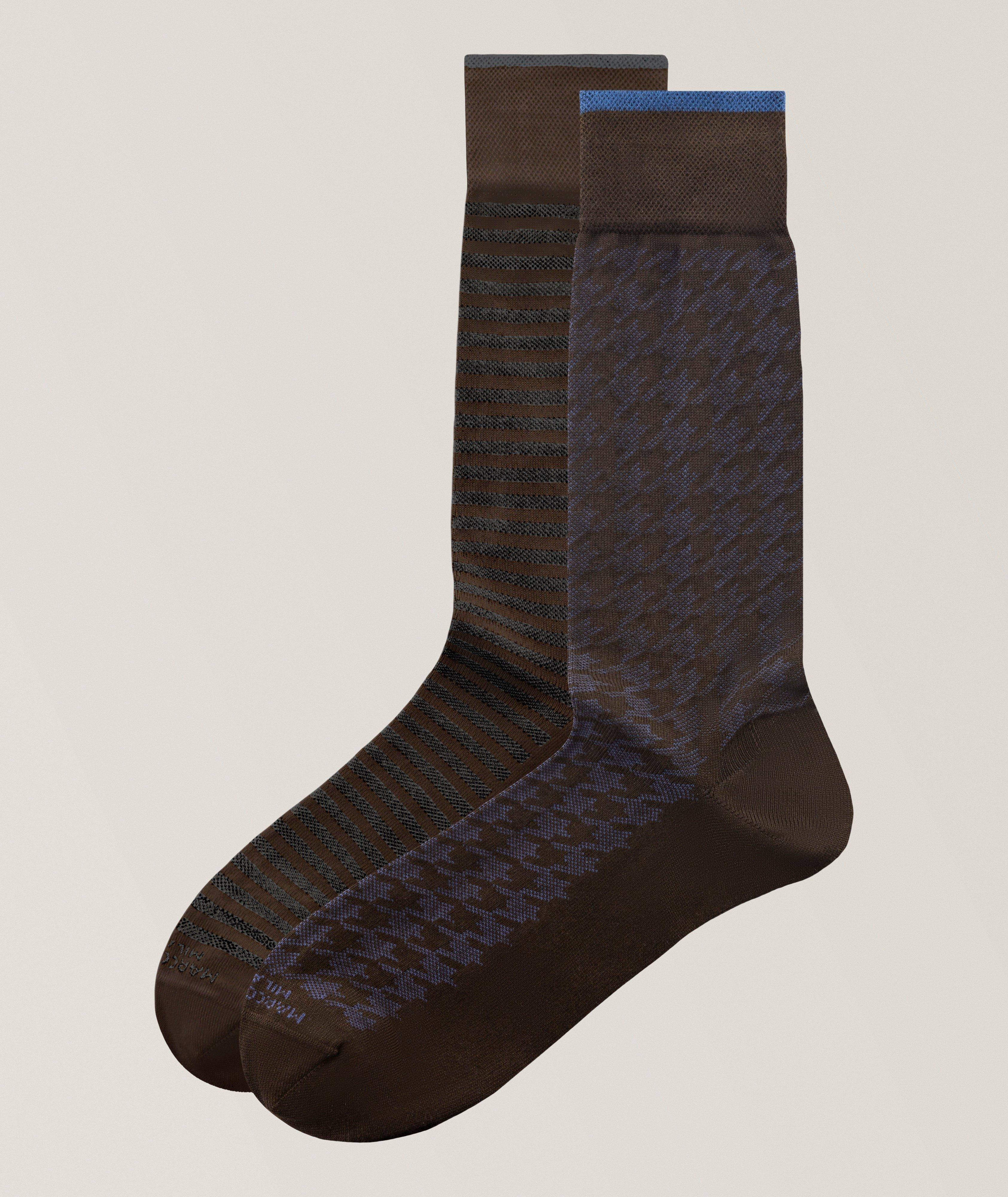 Marcoliani Two-Pack Mousse of Modal Dress Socks