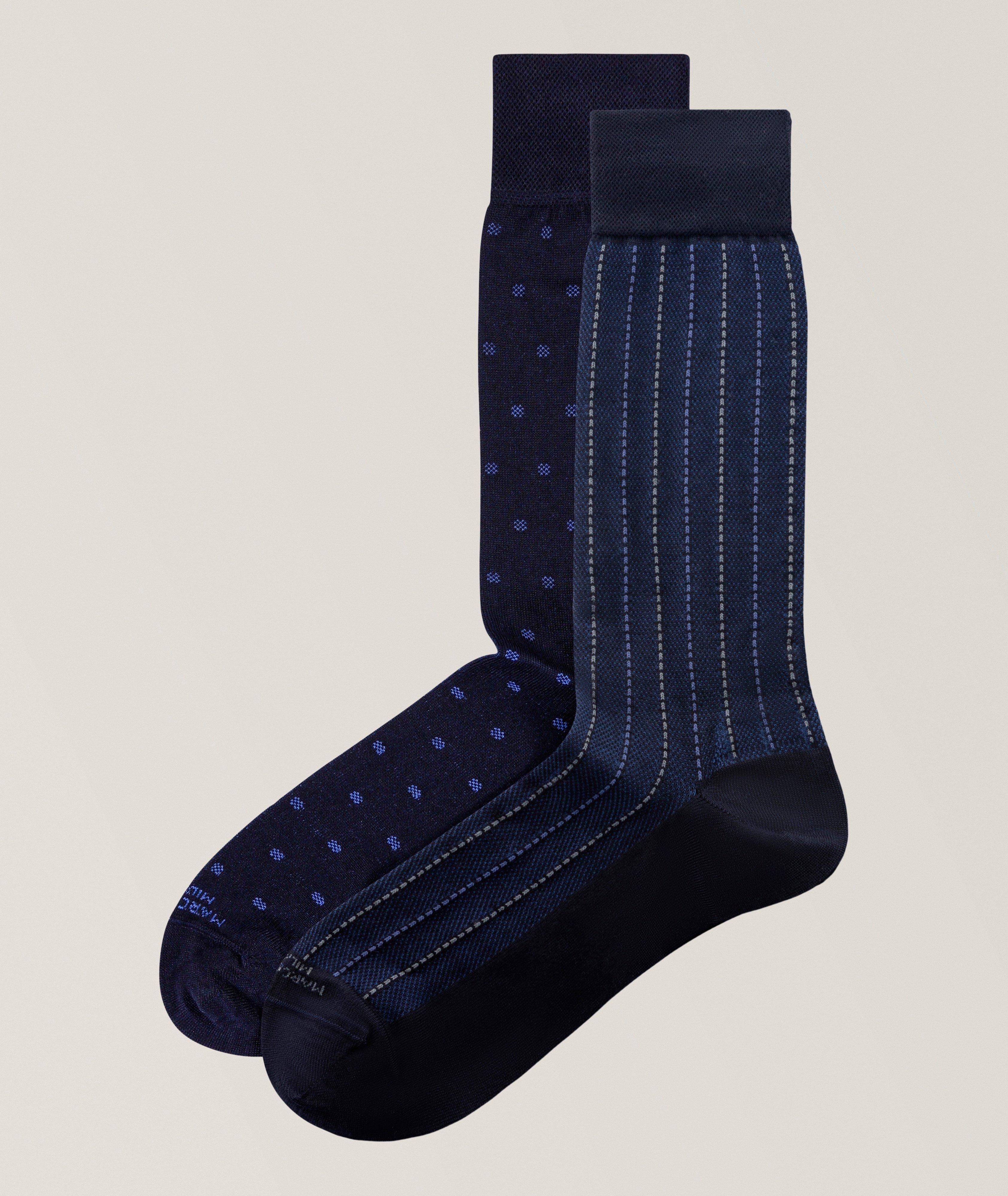 Two-Pack Mousse of Modal Dress Socks image 0