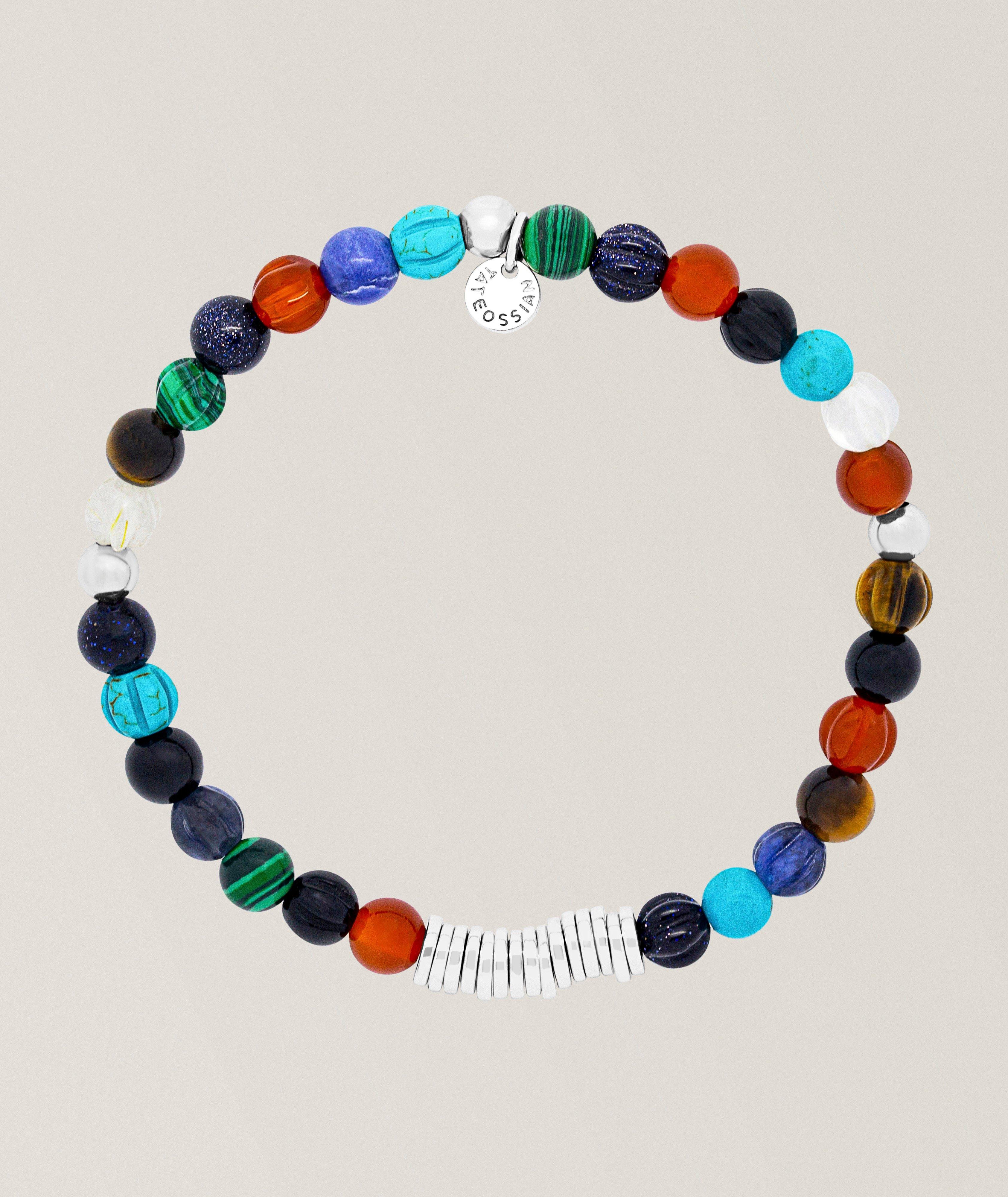 Classic Discs Multi-Colour Beaded Bracelet image 2