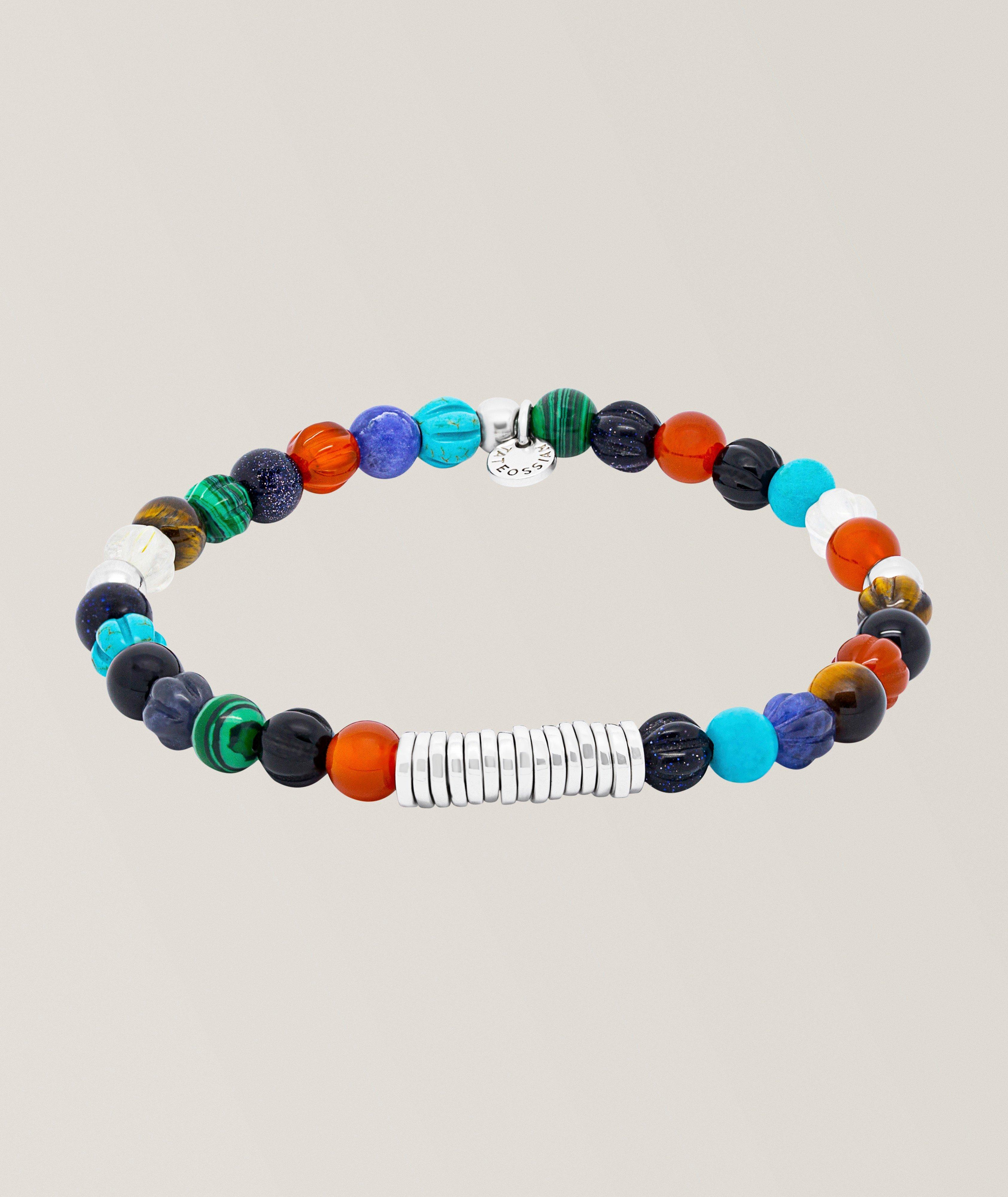 Classic Discs Multi-Colour Beaded Bracelet image 0