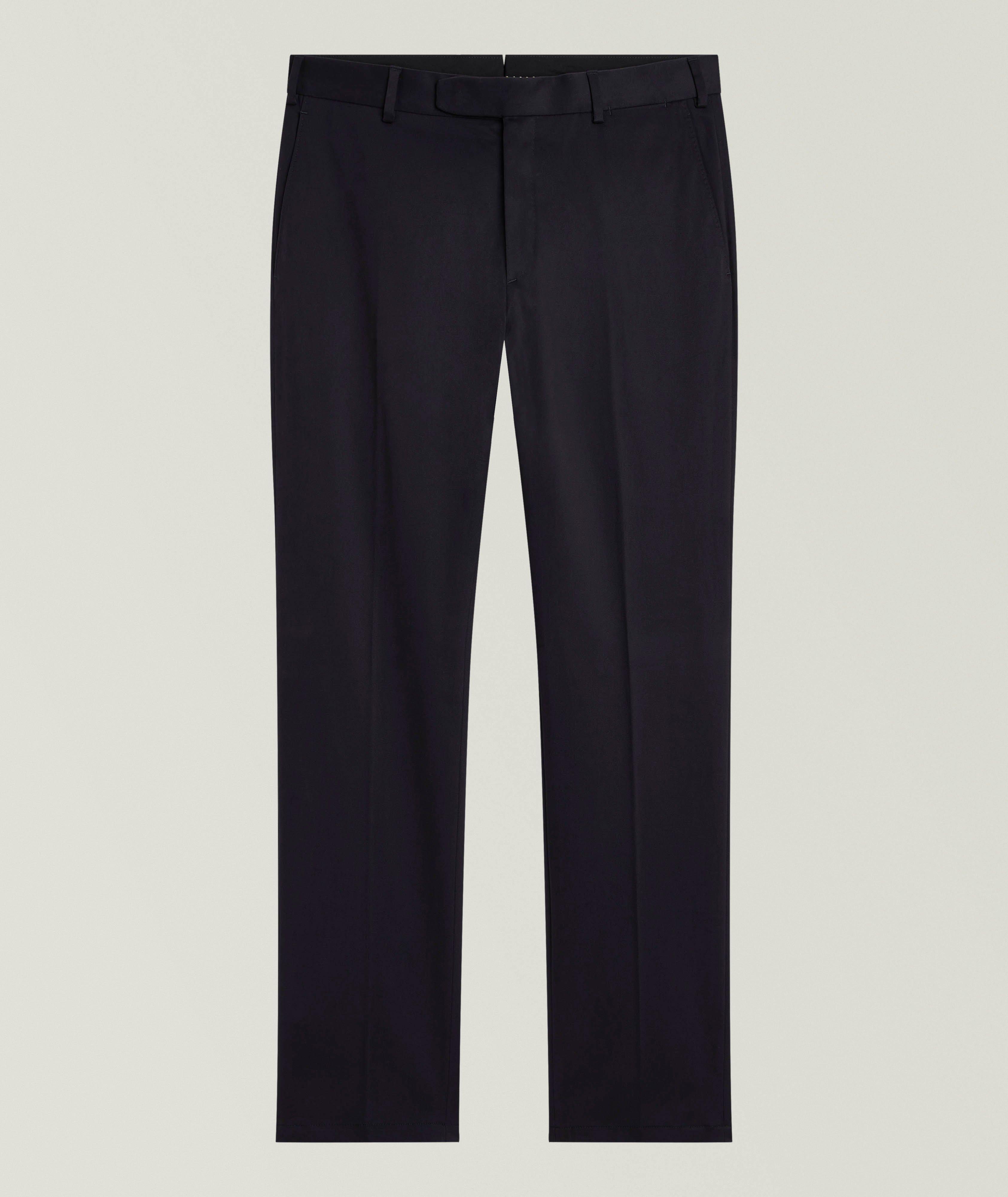 Brioni Cortina Stretch-Cotton Chino Pants