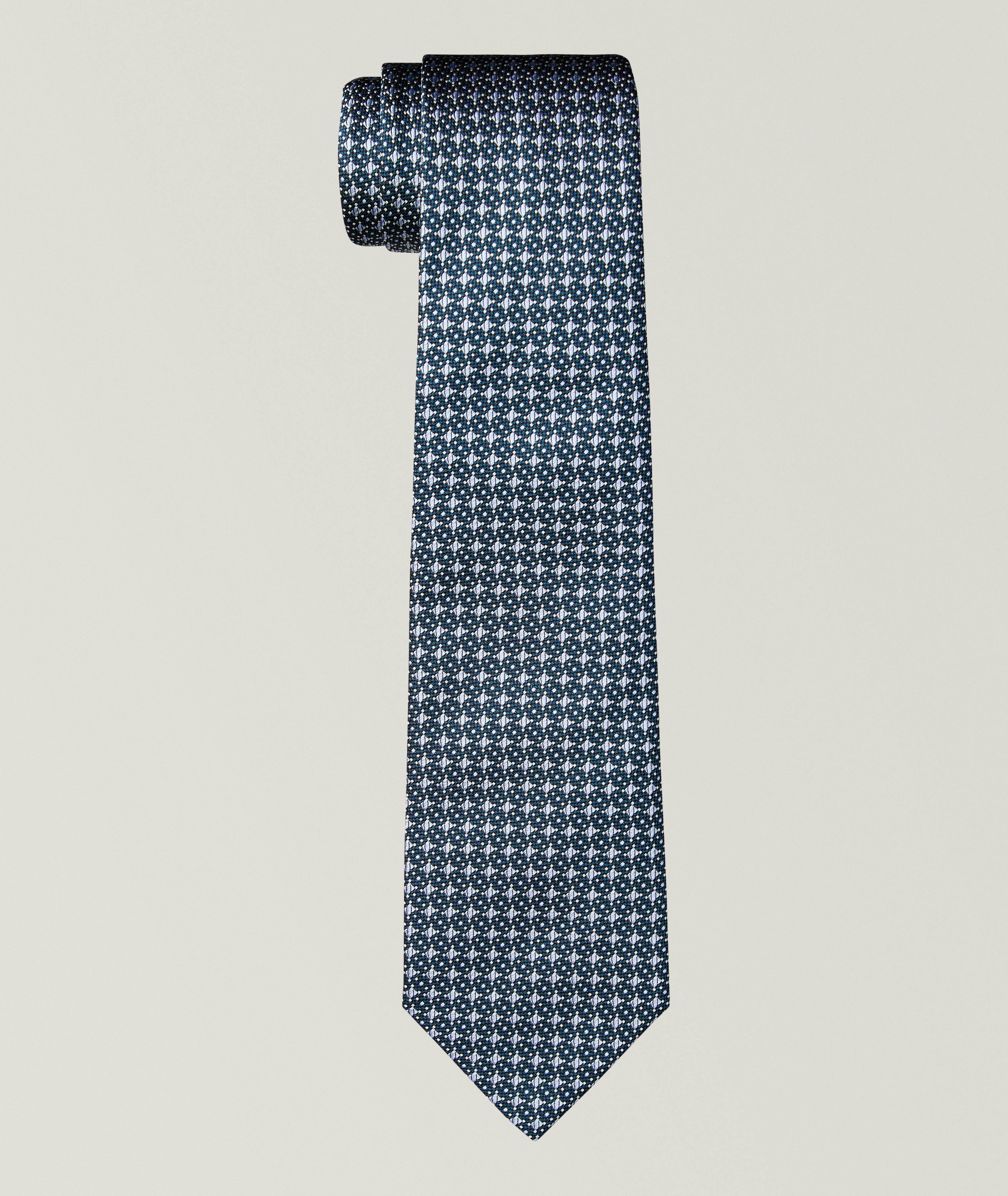 Brioni Micro-Neat Silk Tie