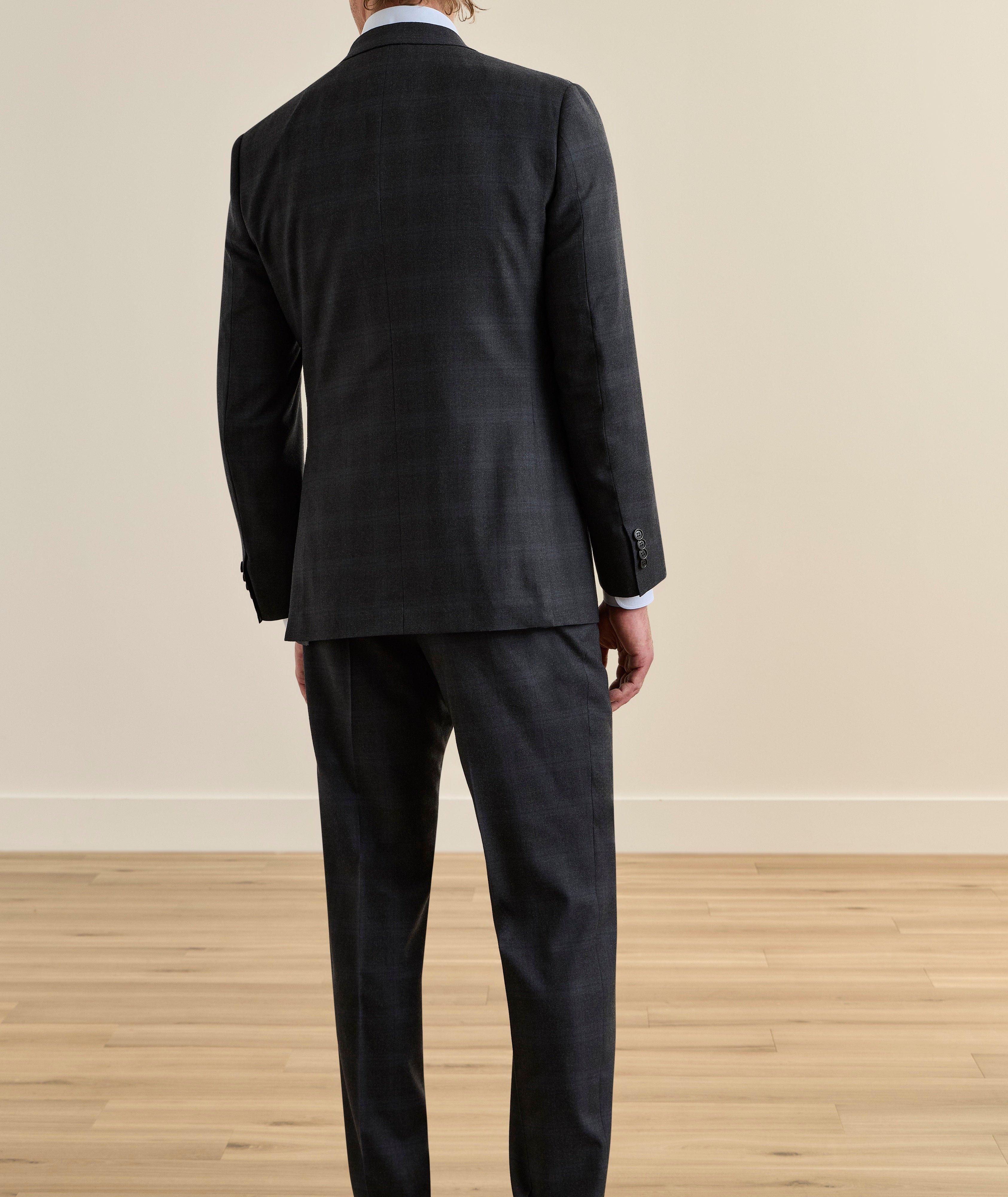 Brunico Checked Wool Suit image 2