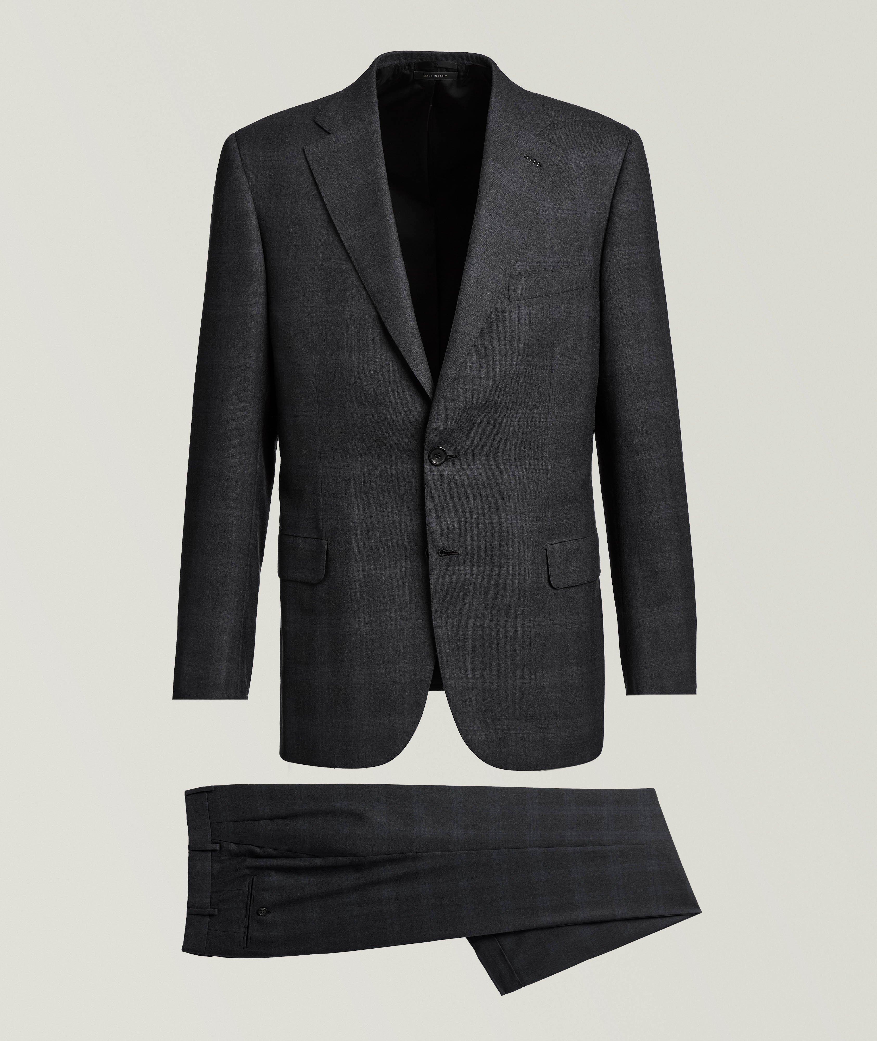 Brunico Checked Wool Suit image 0