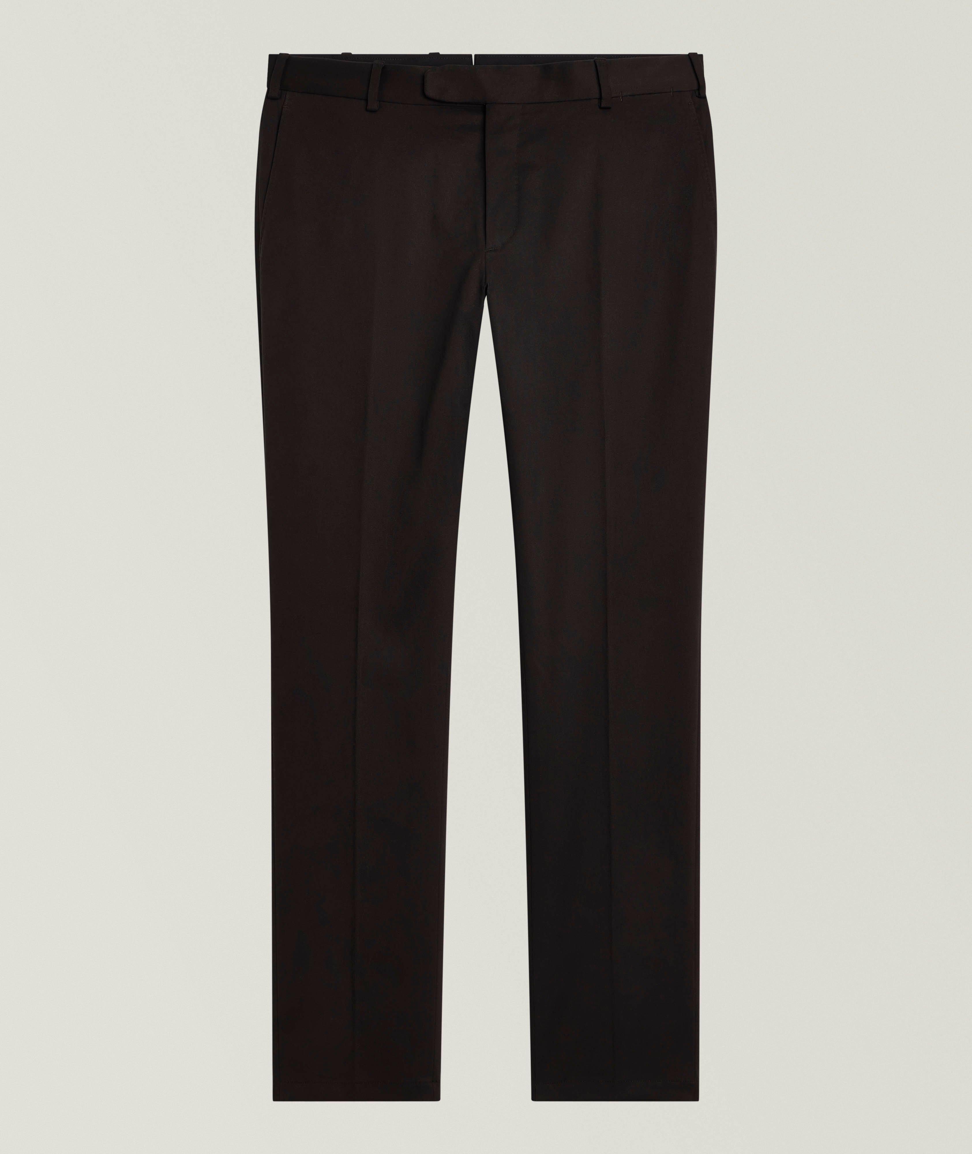 Brioni Cortina Stretch-Cotton Chino Pants