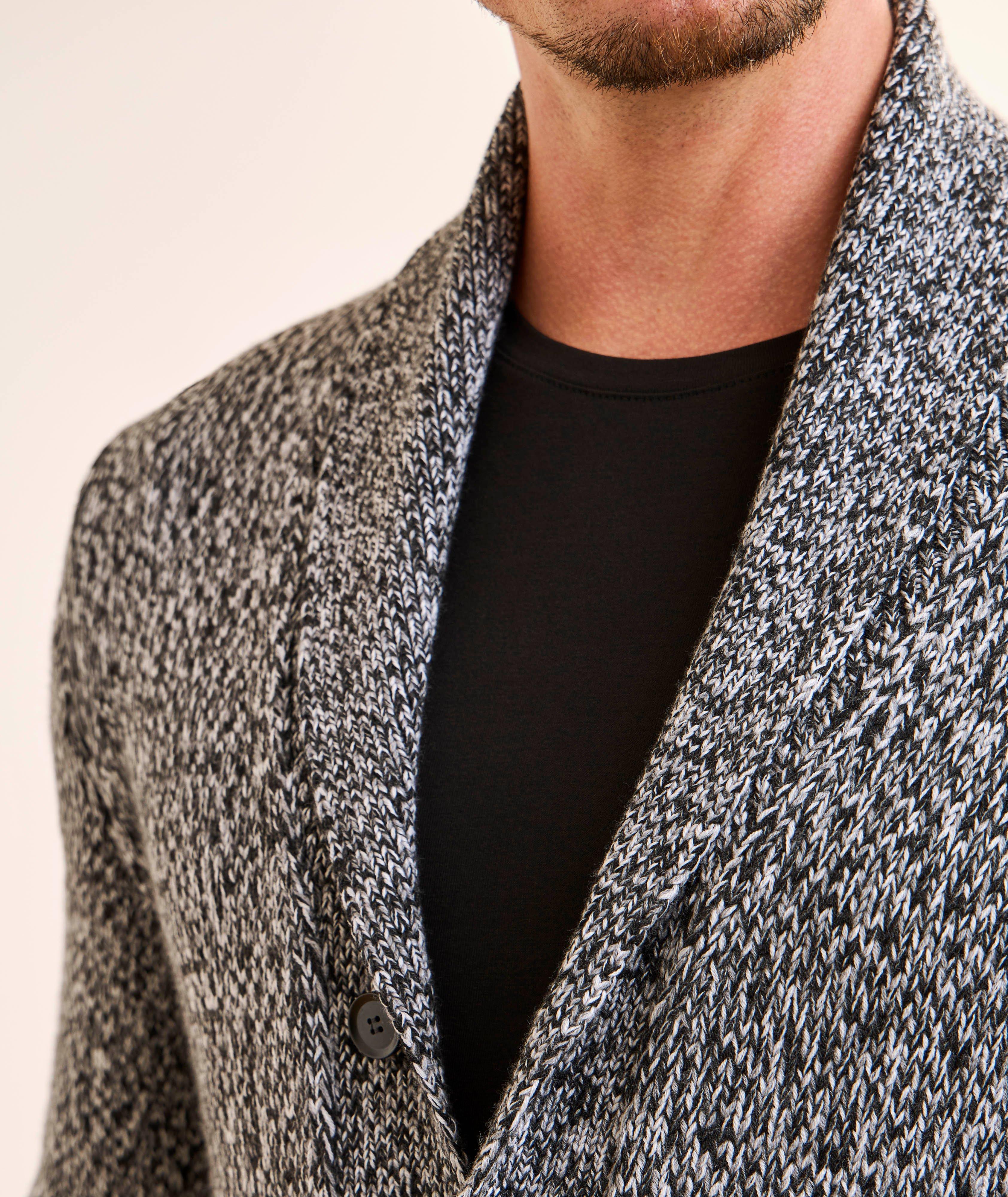 Mélange Wool Shawl Cardigan  image 3