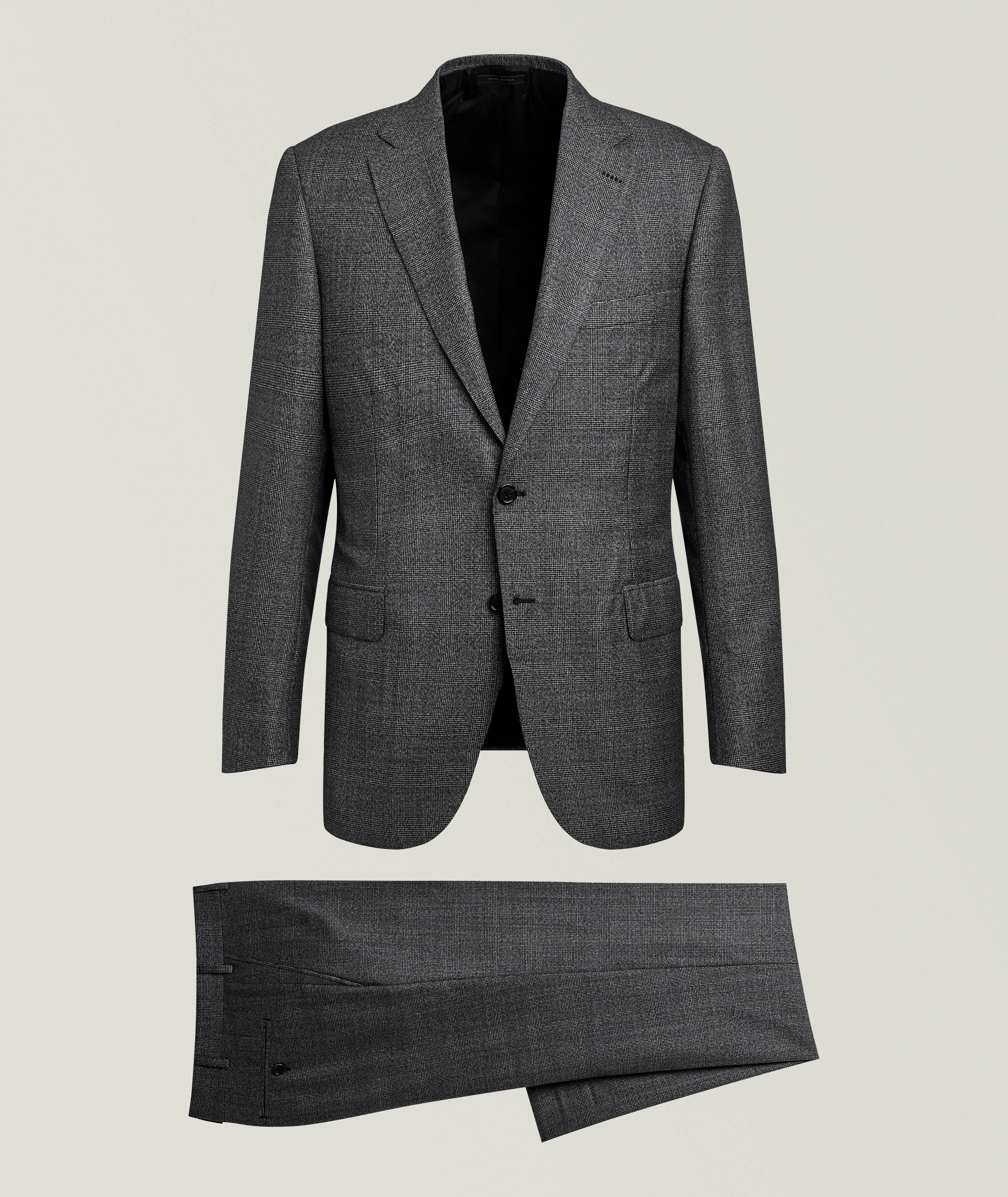 Brioni Brunico Checked Wool Suit