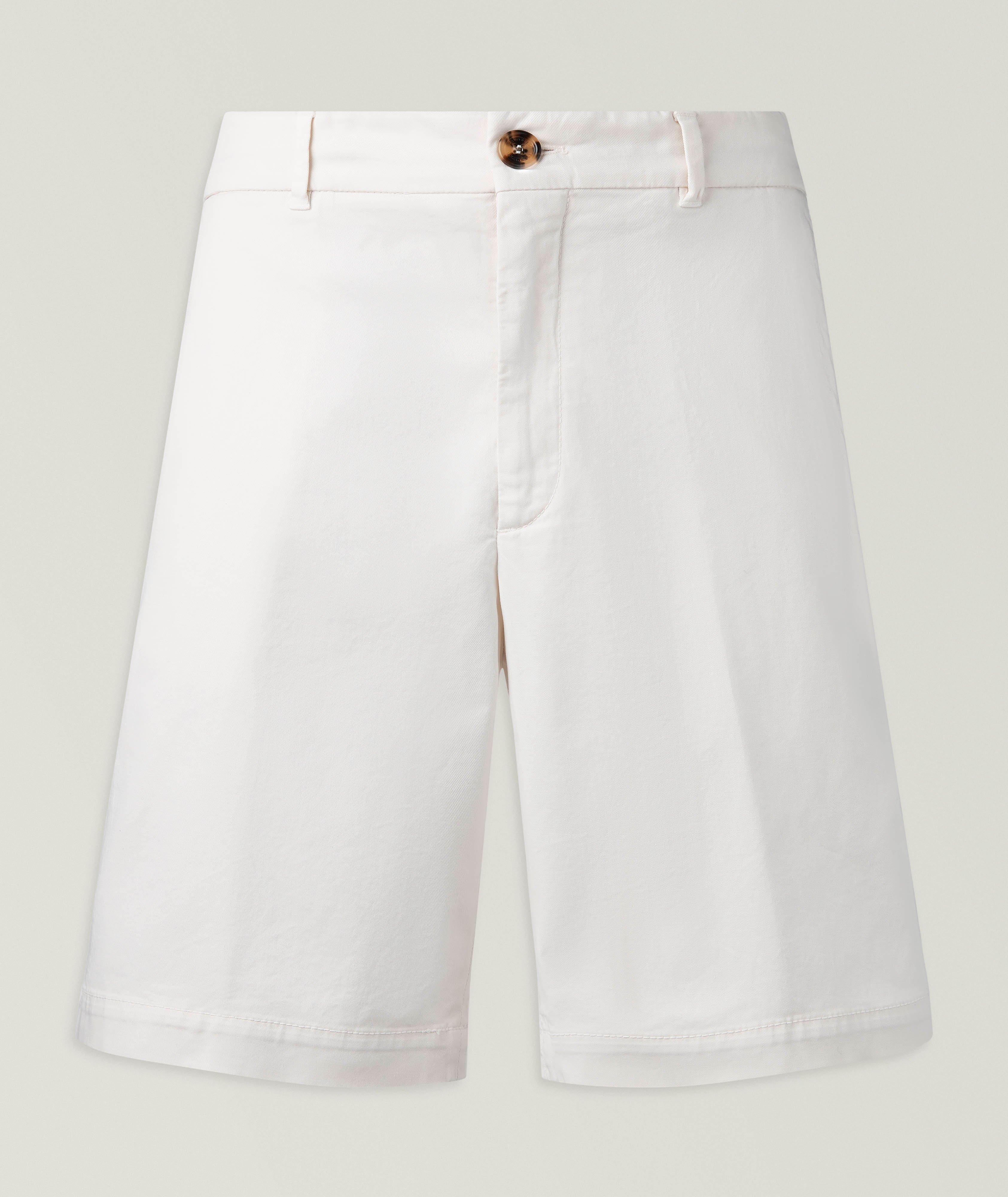Brunello Cucinelli Stretch-Cotton Chino Shorts
