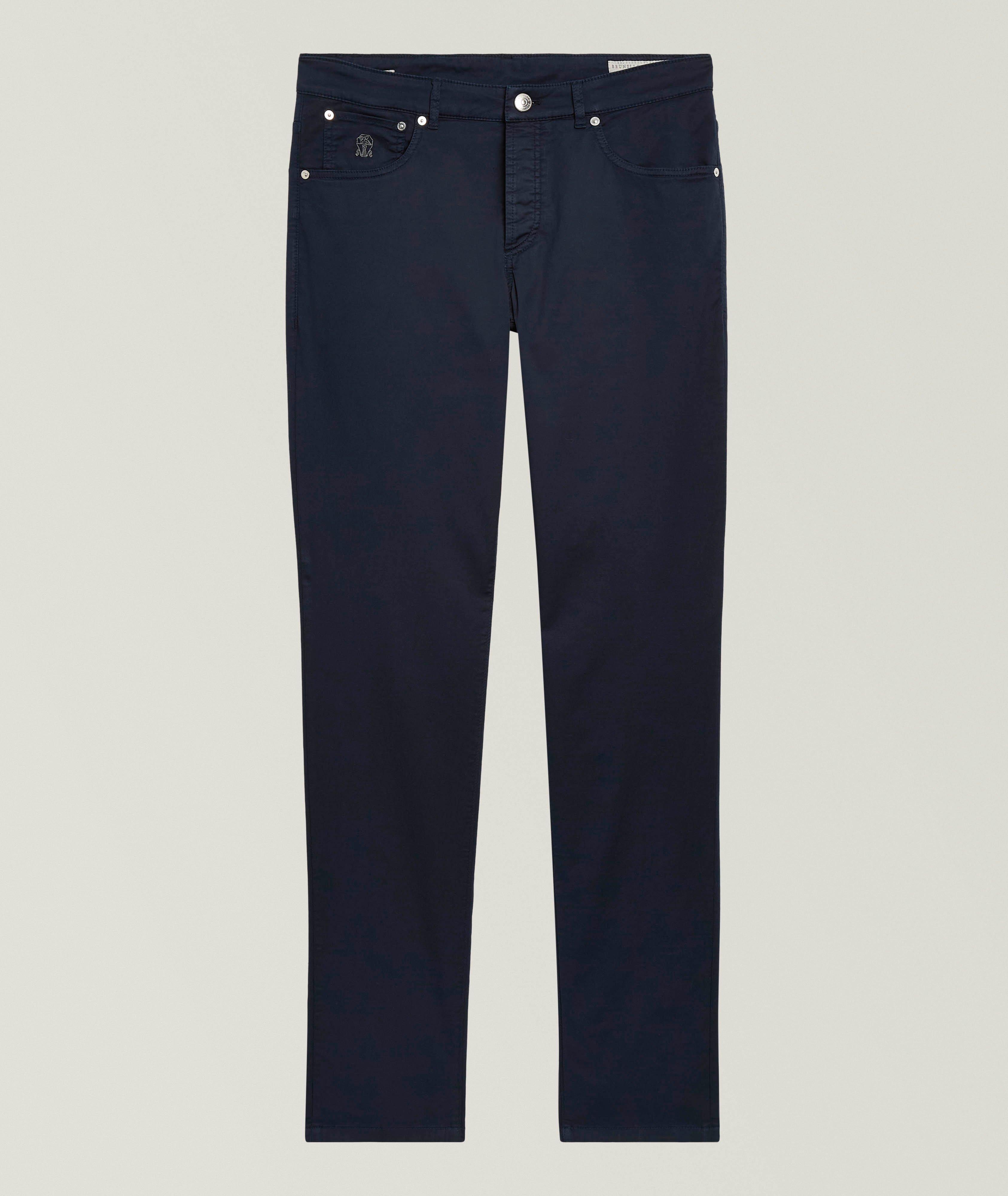 BRUNELLO CUCINELI パンツ Brunello Cucinelli Italian-Fit Stretch-Cotton Five-Pocket Pants