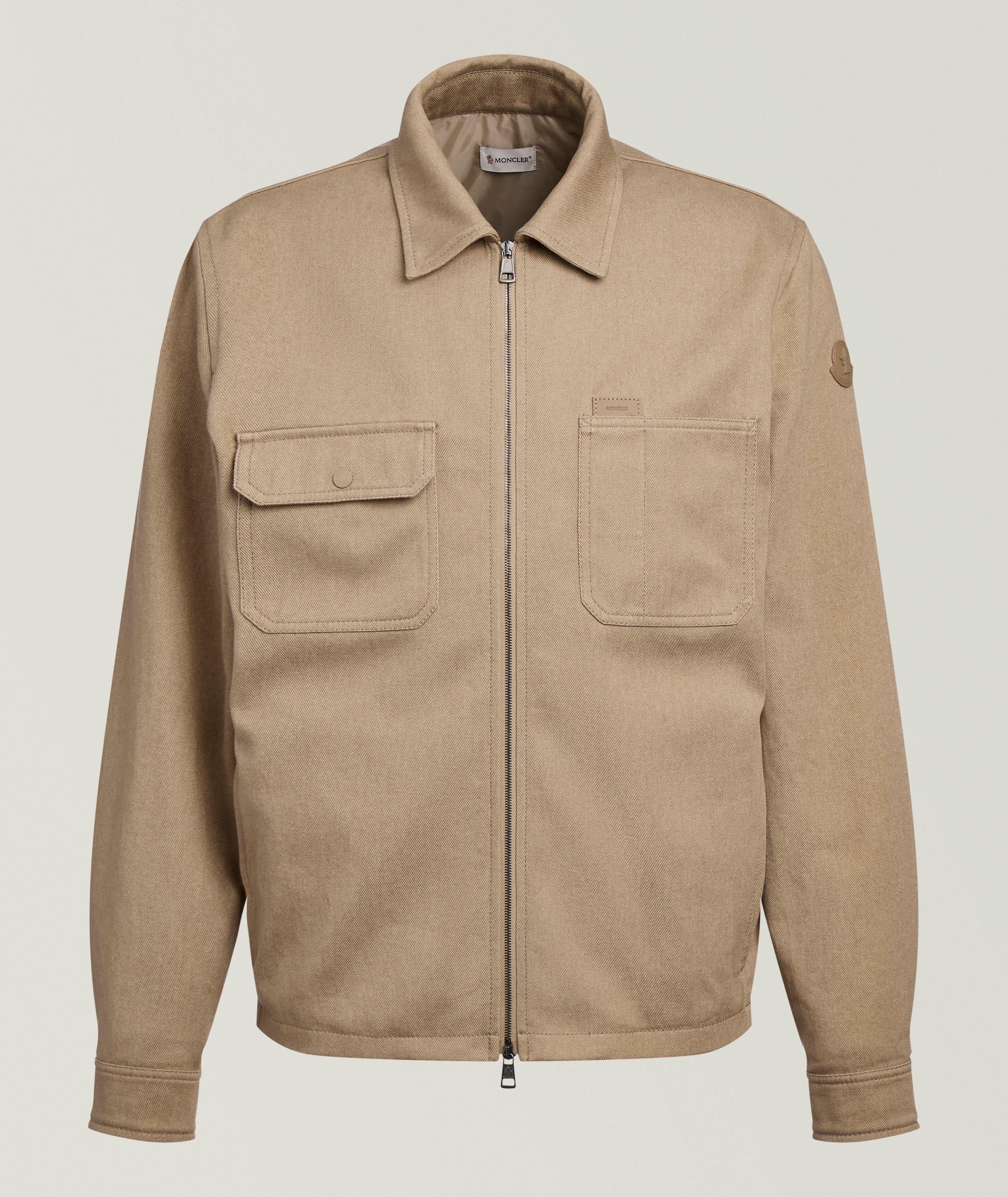 Moncler Cotton Twill Overshirt 