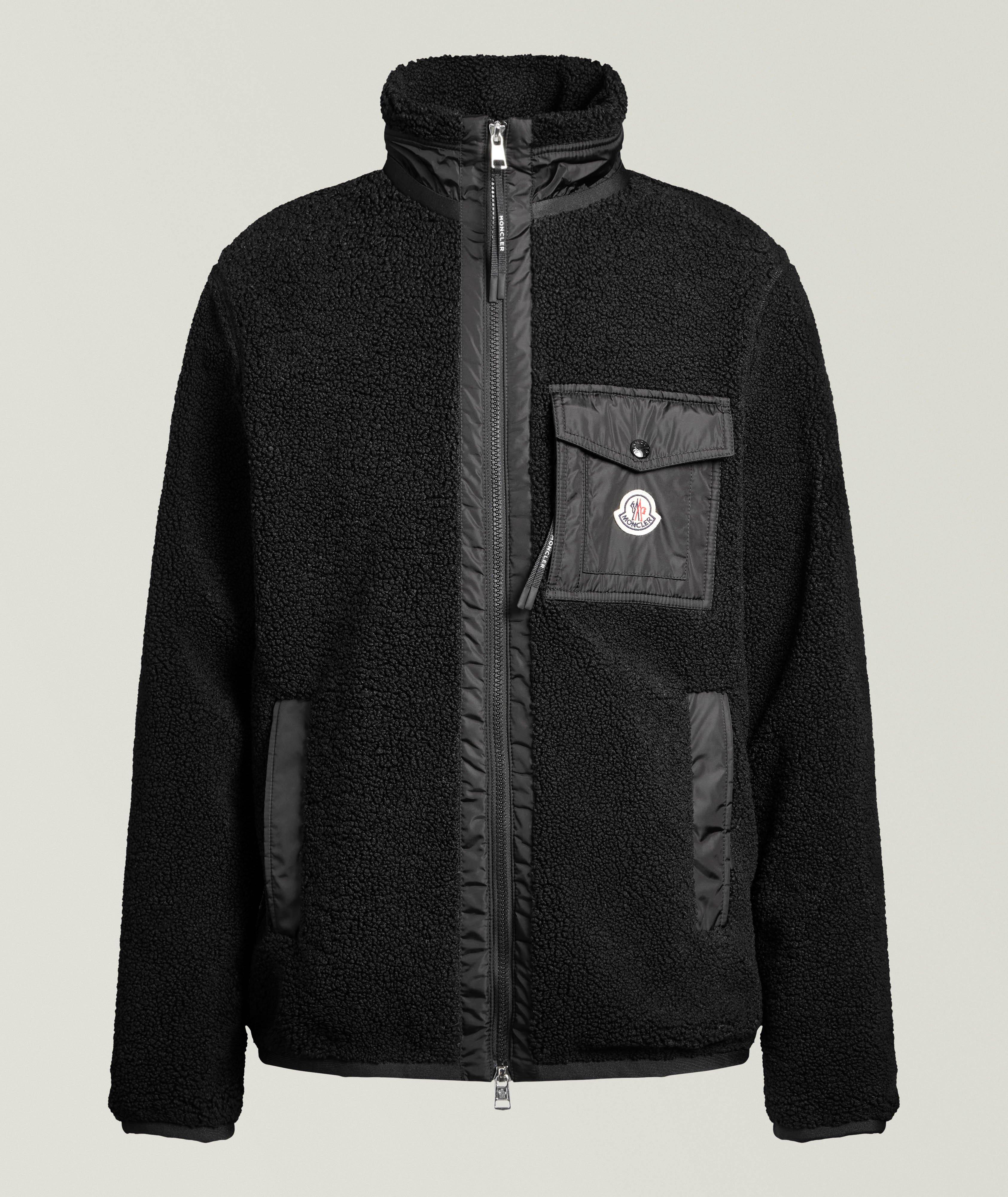 Moncler Teddy Zip-Up Sweatshirt