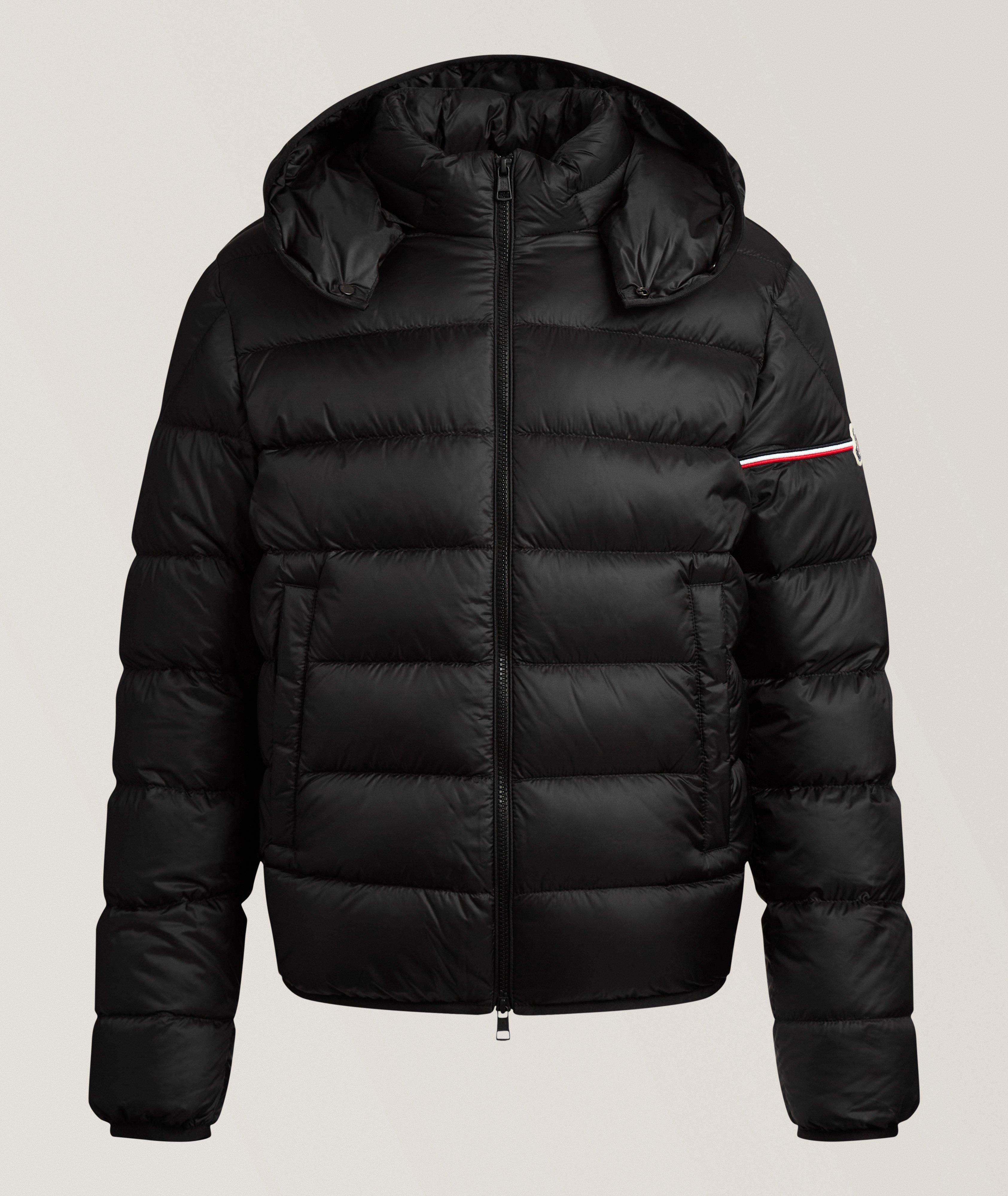 Moncler Ravenlock Quilted Hooded Short Down Jacket