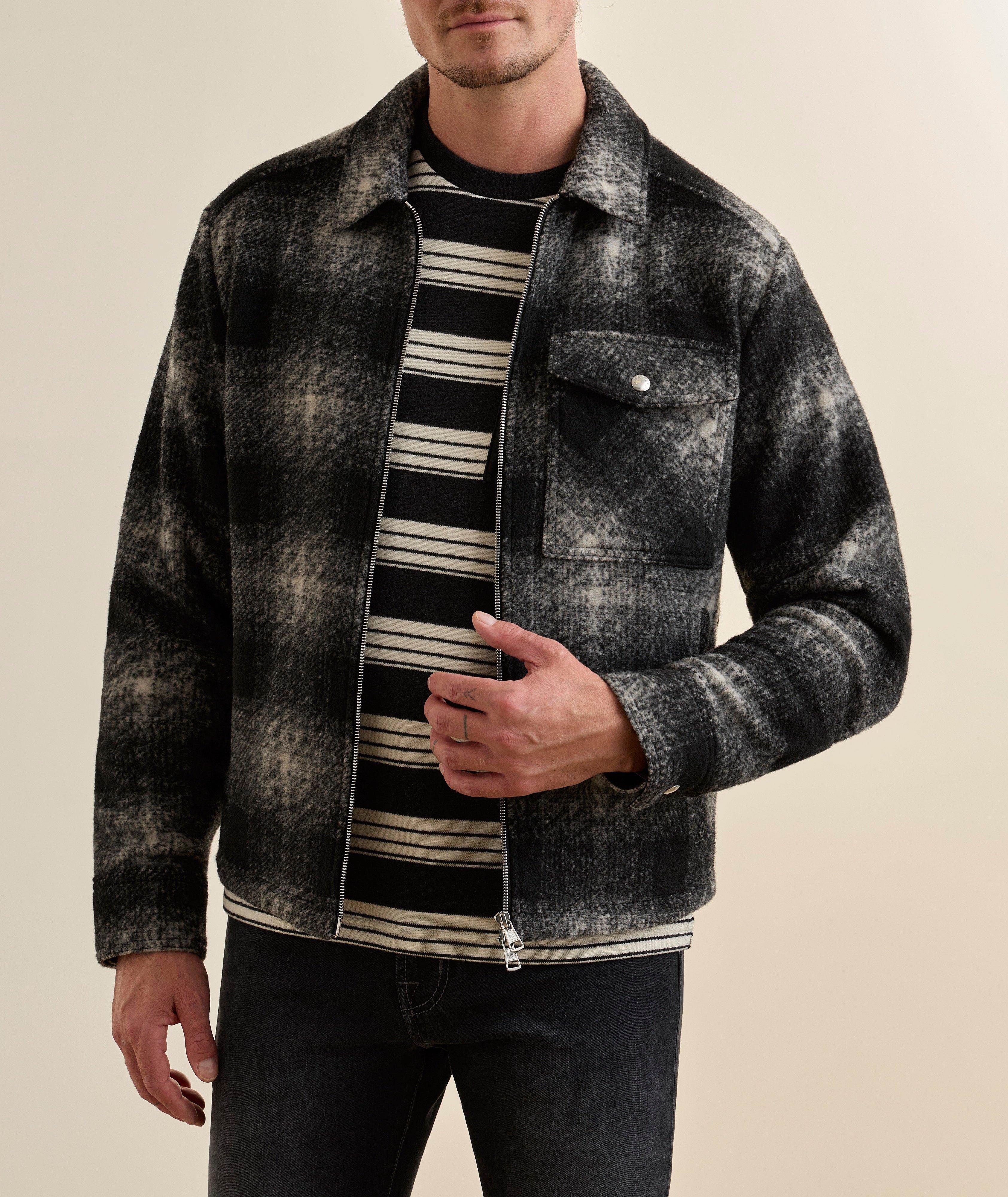 Brushed Plaid Overshirt  image 1