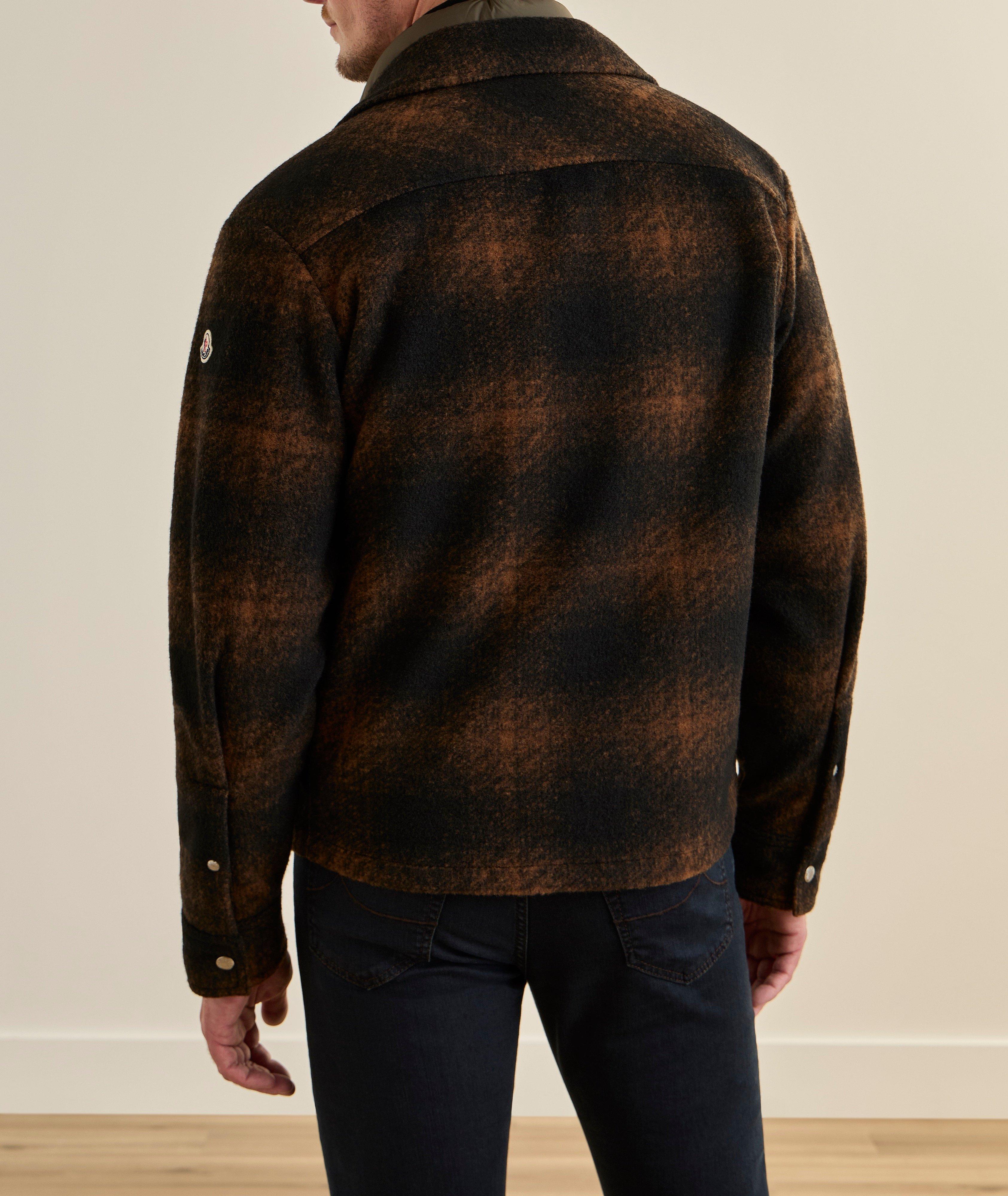 Brushed Plaid Overshirt  image 2