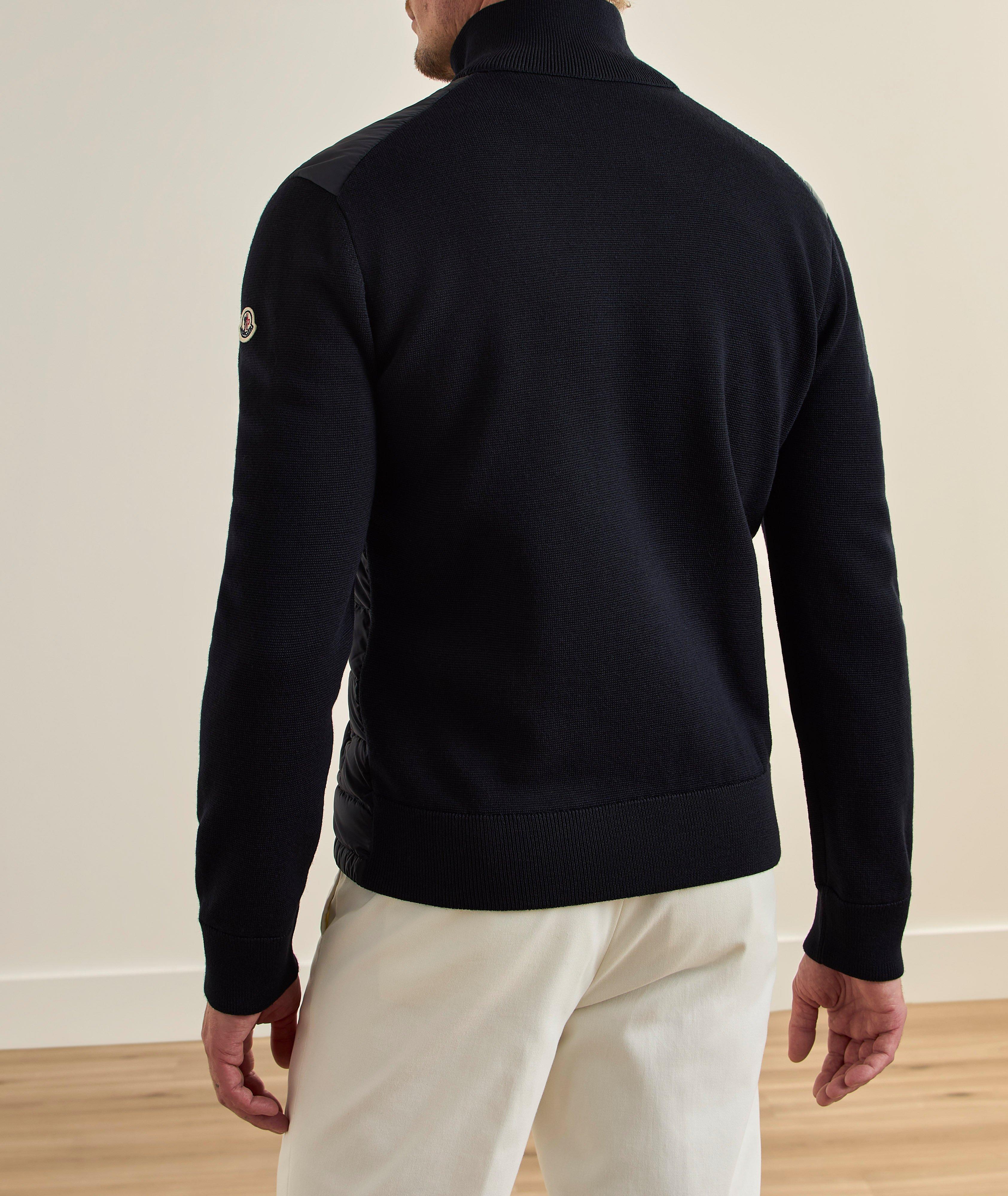Down Wool-Blend Hybrid Sweater image 2