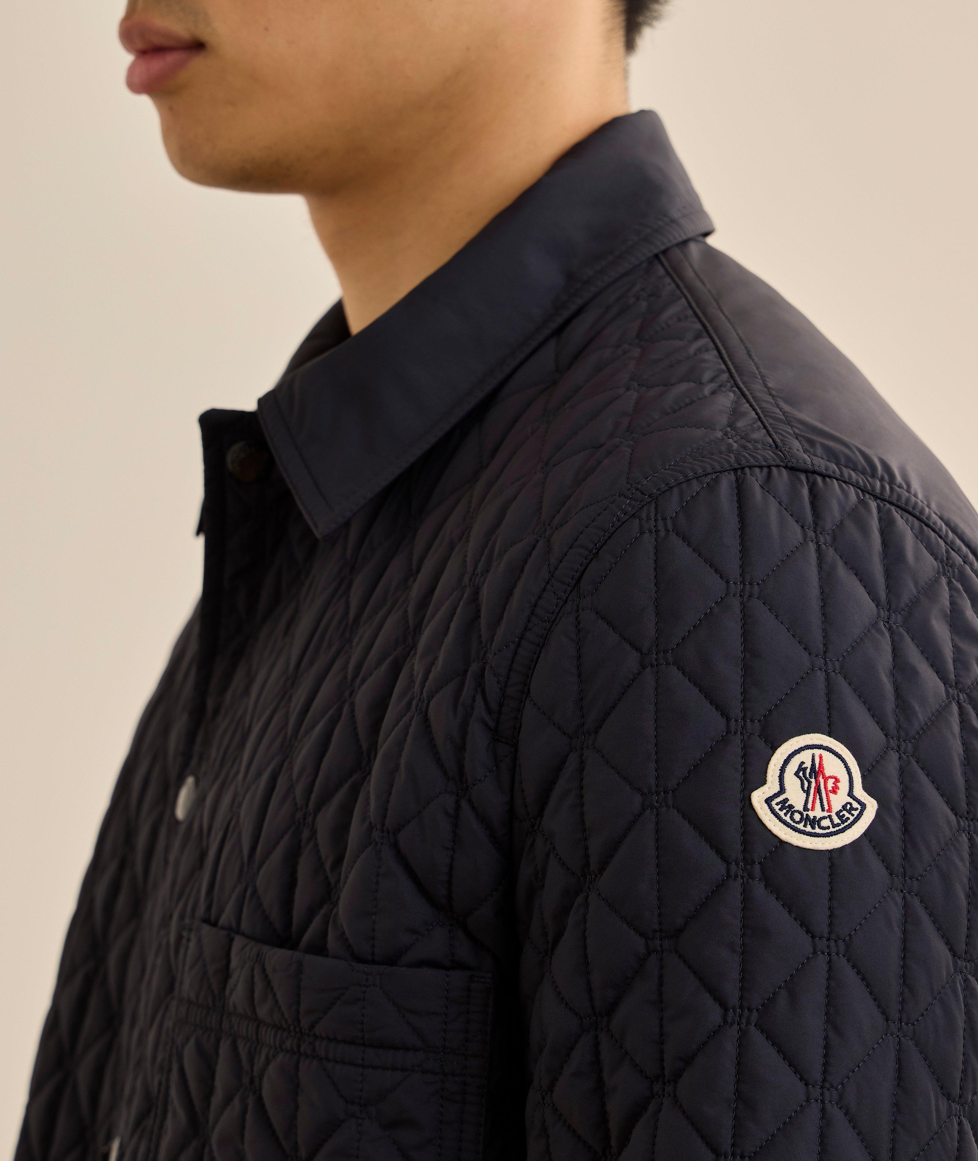 Theoline Diamond-Quilted Chore Jacket image 3