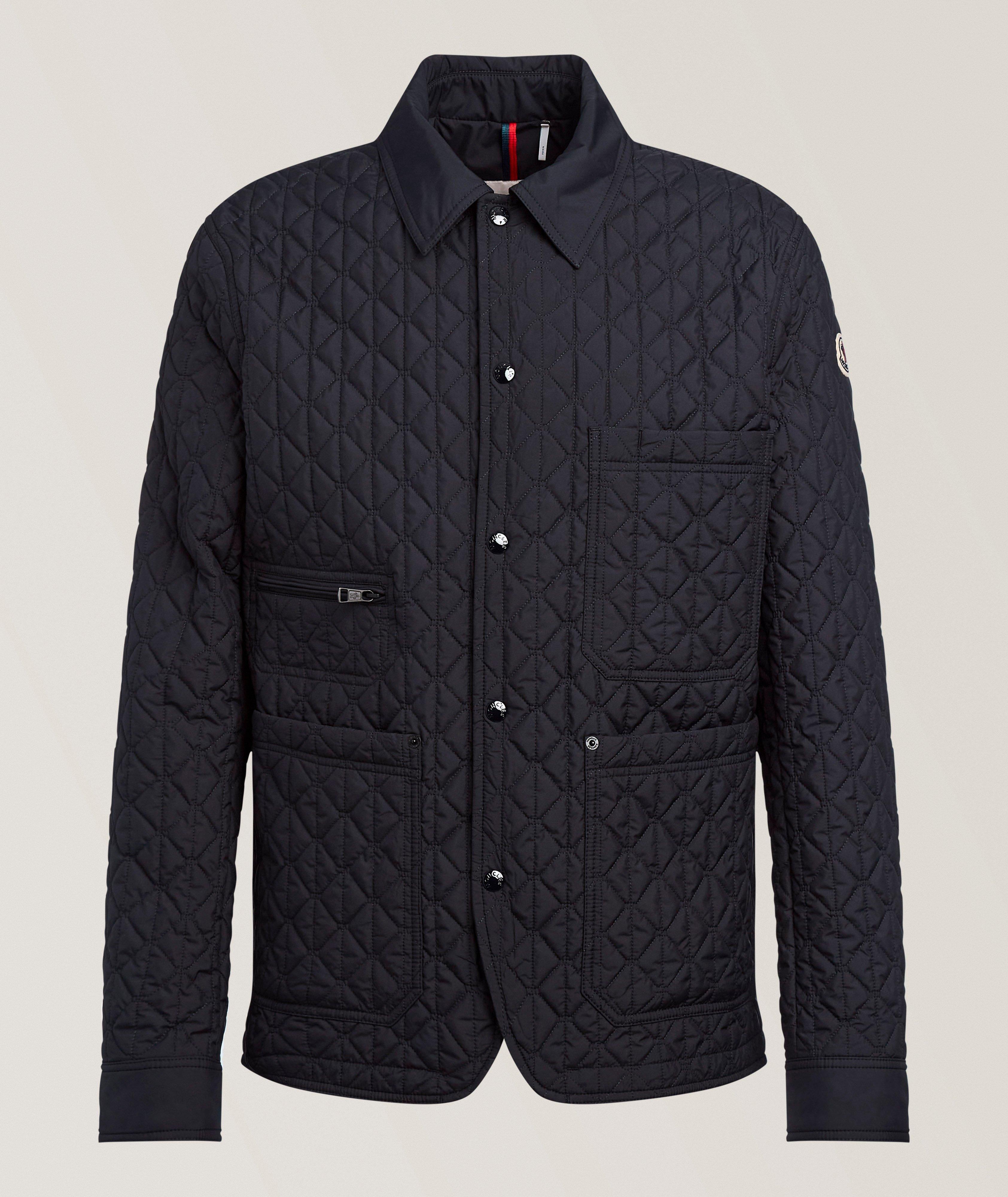 Moncler Theoline Diamond-Quilted Chore Jacket