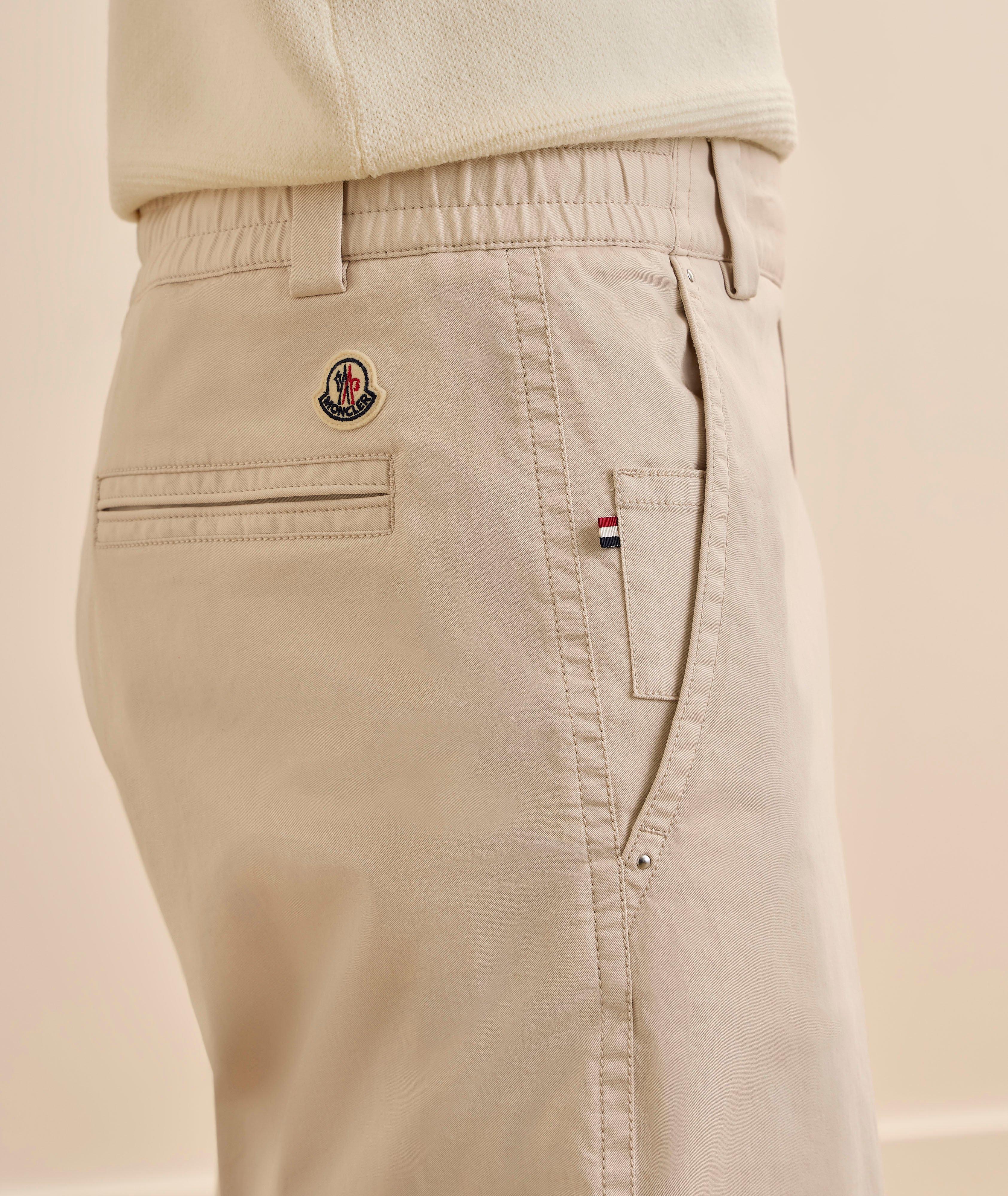 Straight-Leg Stretch-Cotton Pants image 3