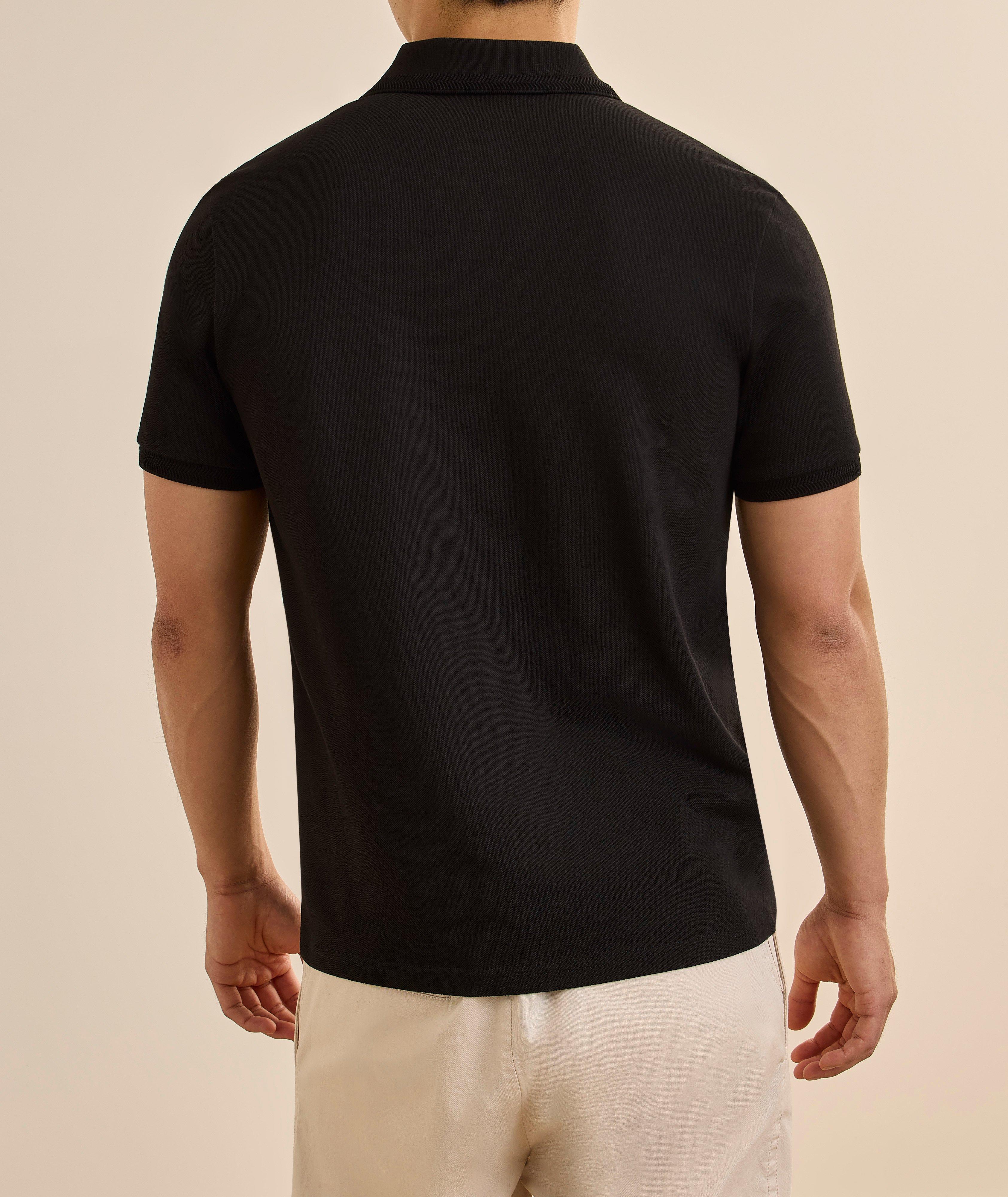 Logo Patch Cotton Piqué Polo image 2