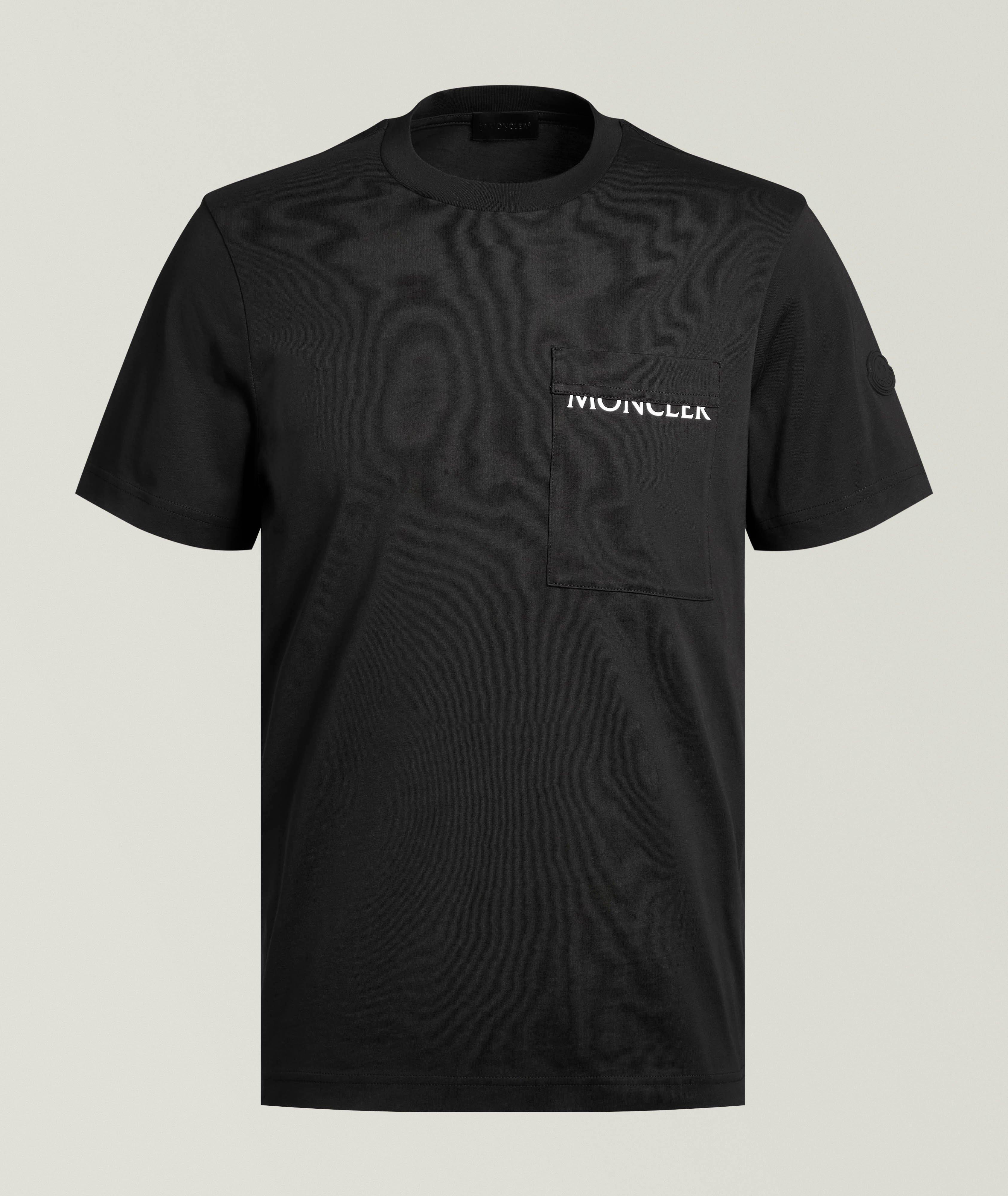 Moncler Logo Cotton Jersey T-Shirt