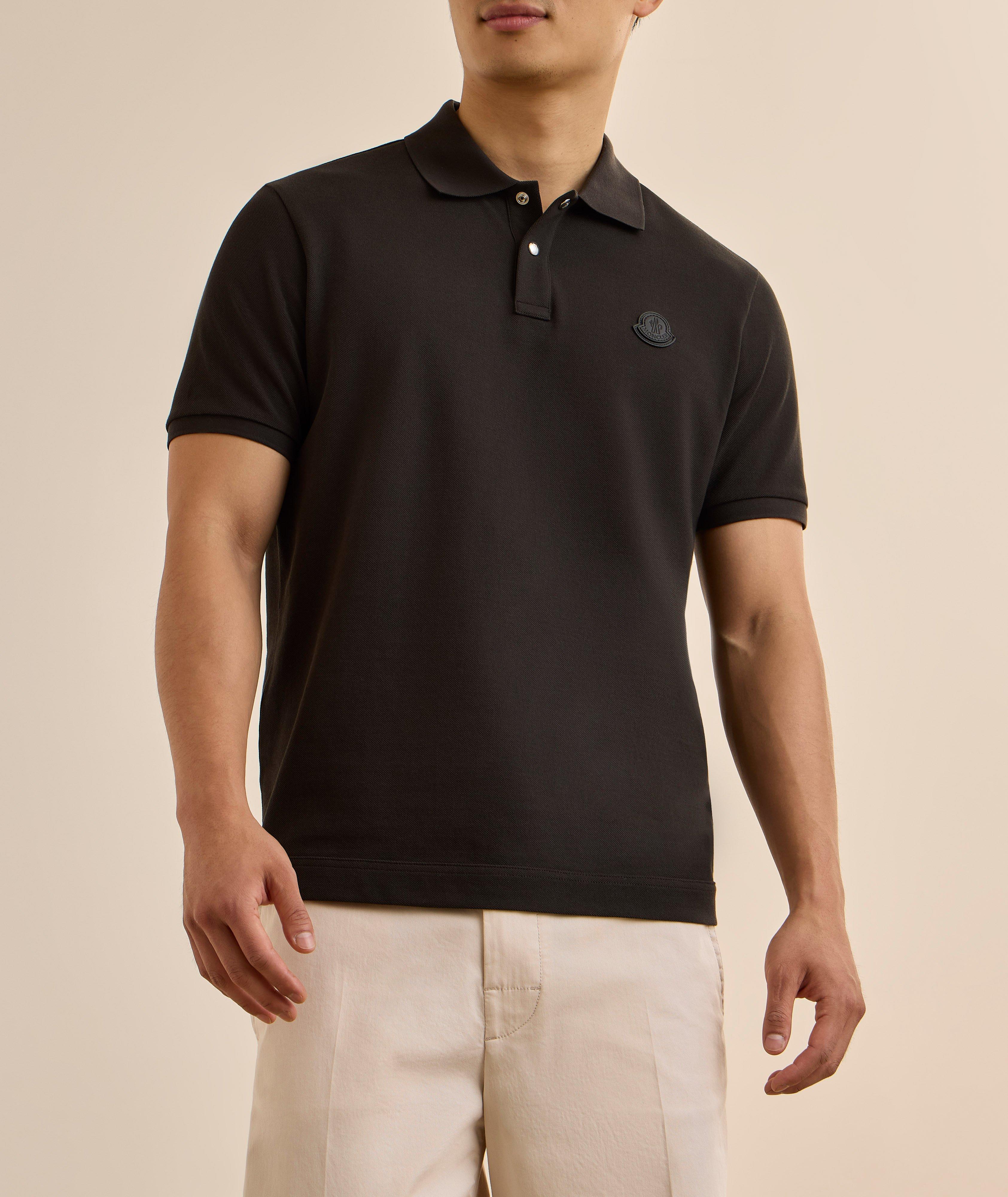 Logo Patch Cotton Piqué Polo image 1
