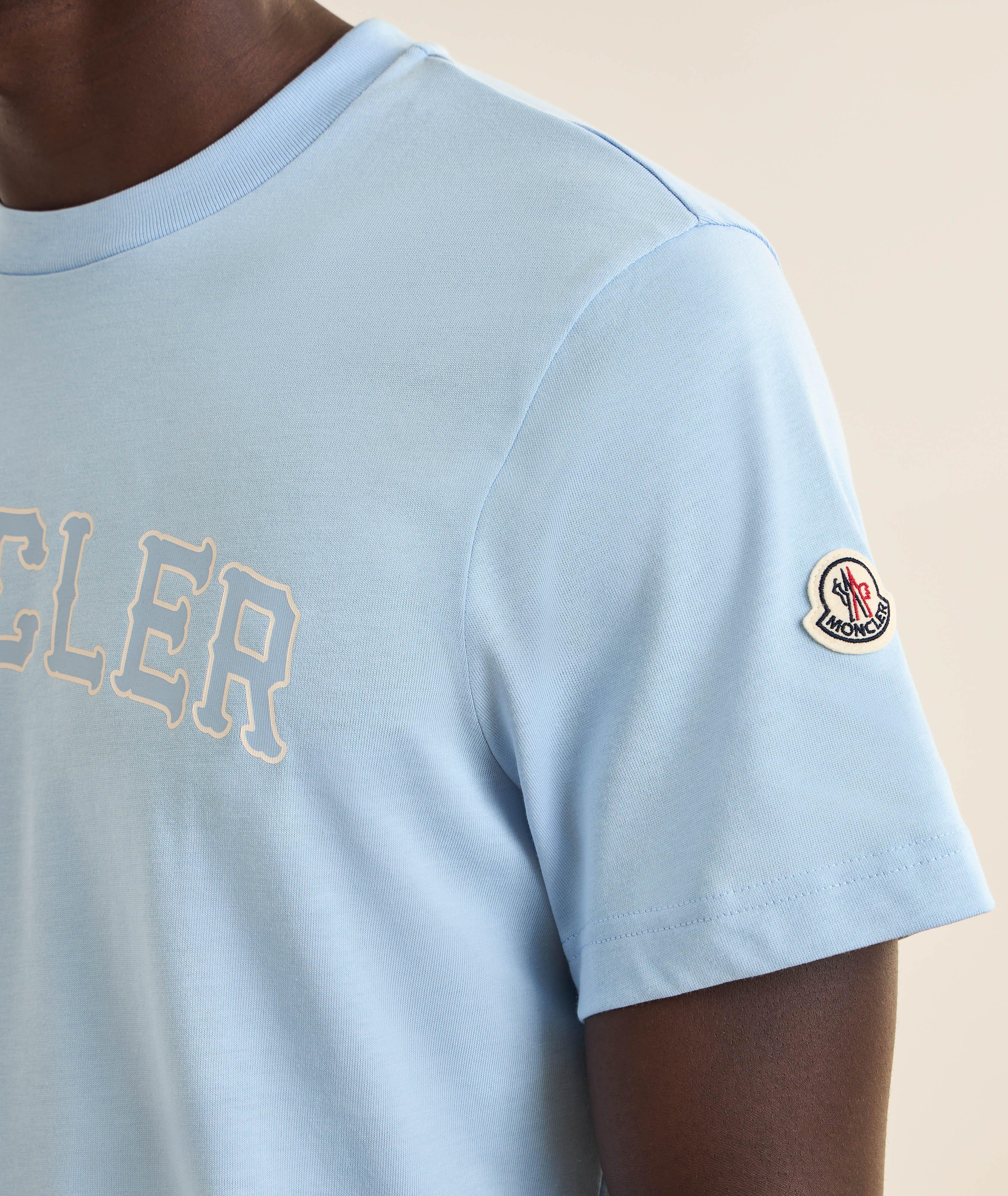 Text Logo Cotton T-Shirt image 3