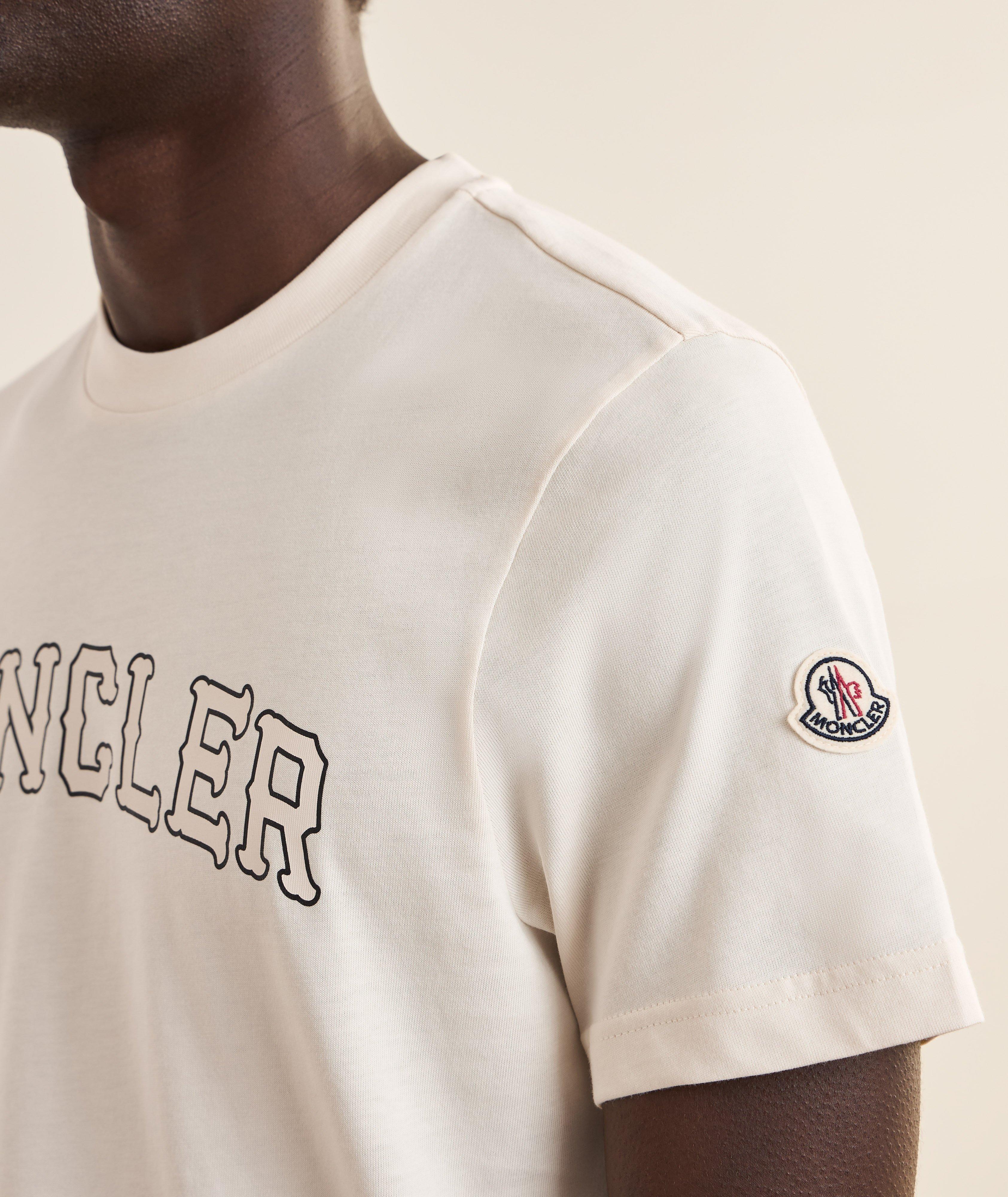 Text Logo Cotton T-Shirt image 2