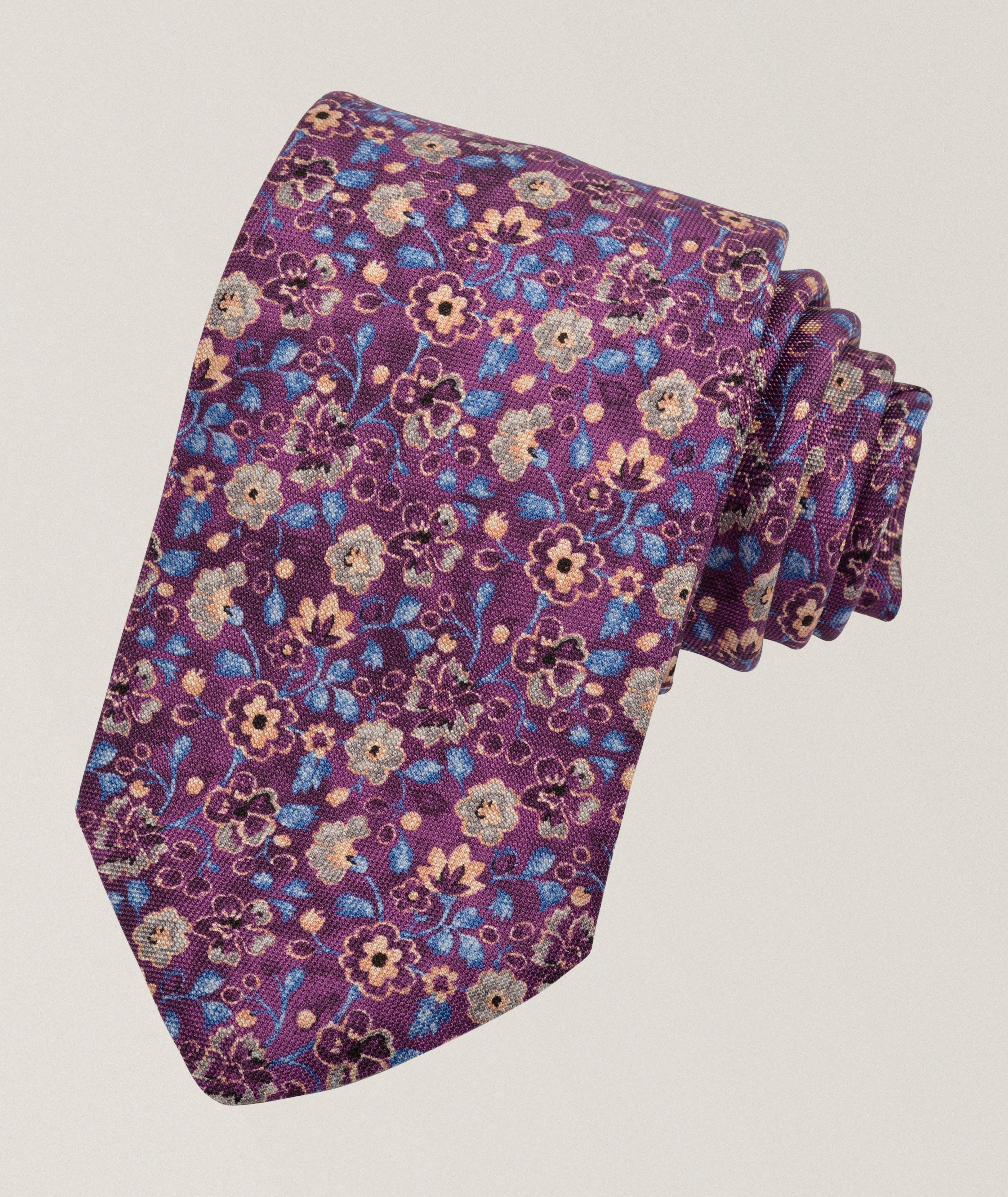 Dion Floral Panama Silk Tie | Ties, Pocket Squares & Formal