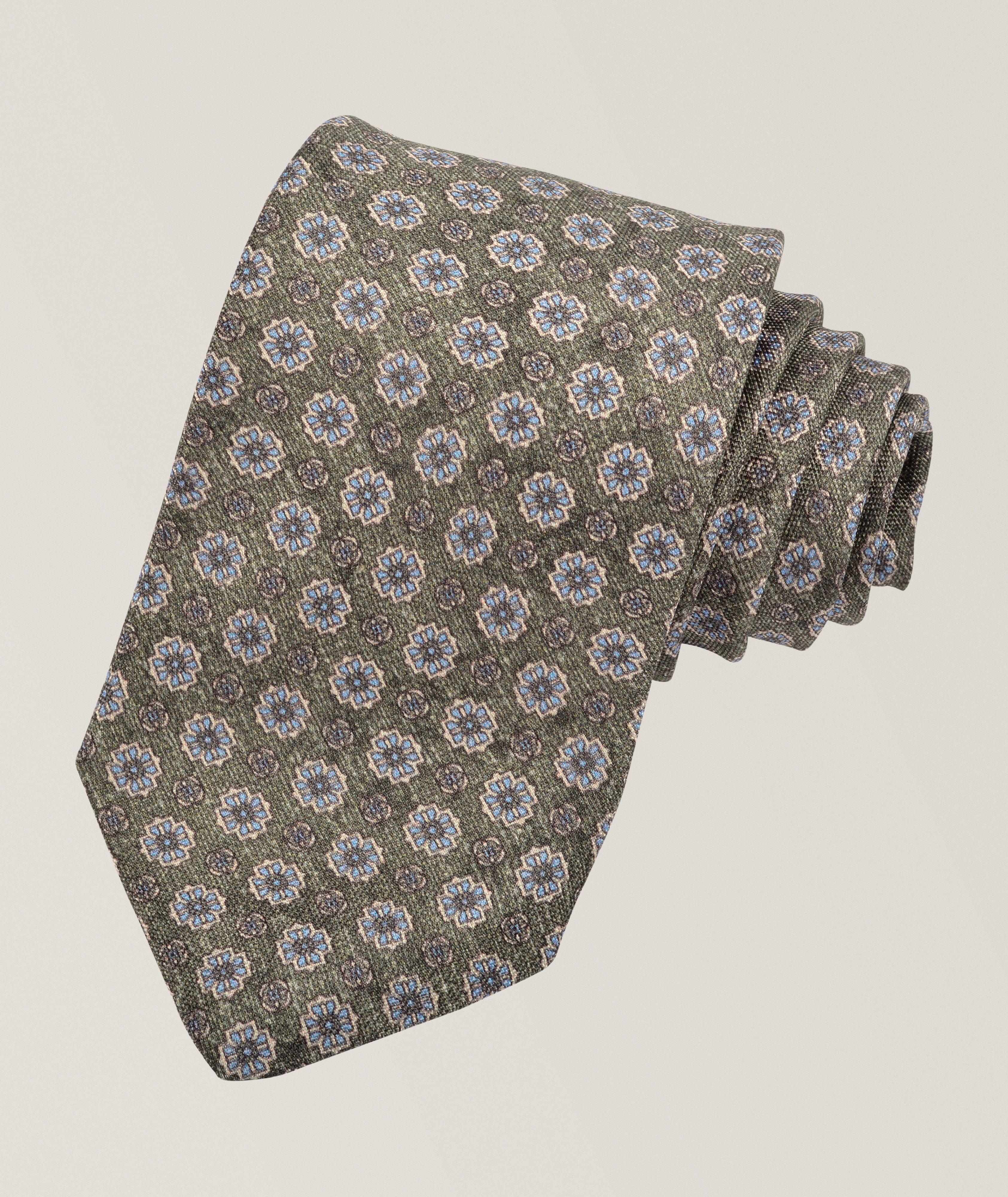 Dion Cravate en soie Panama floral variés