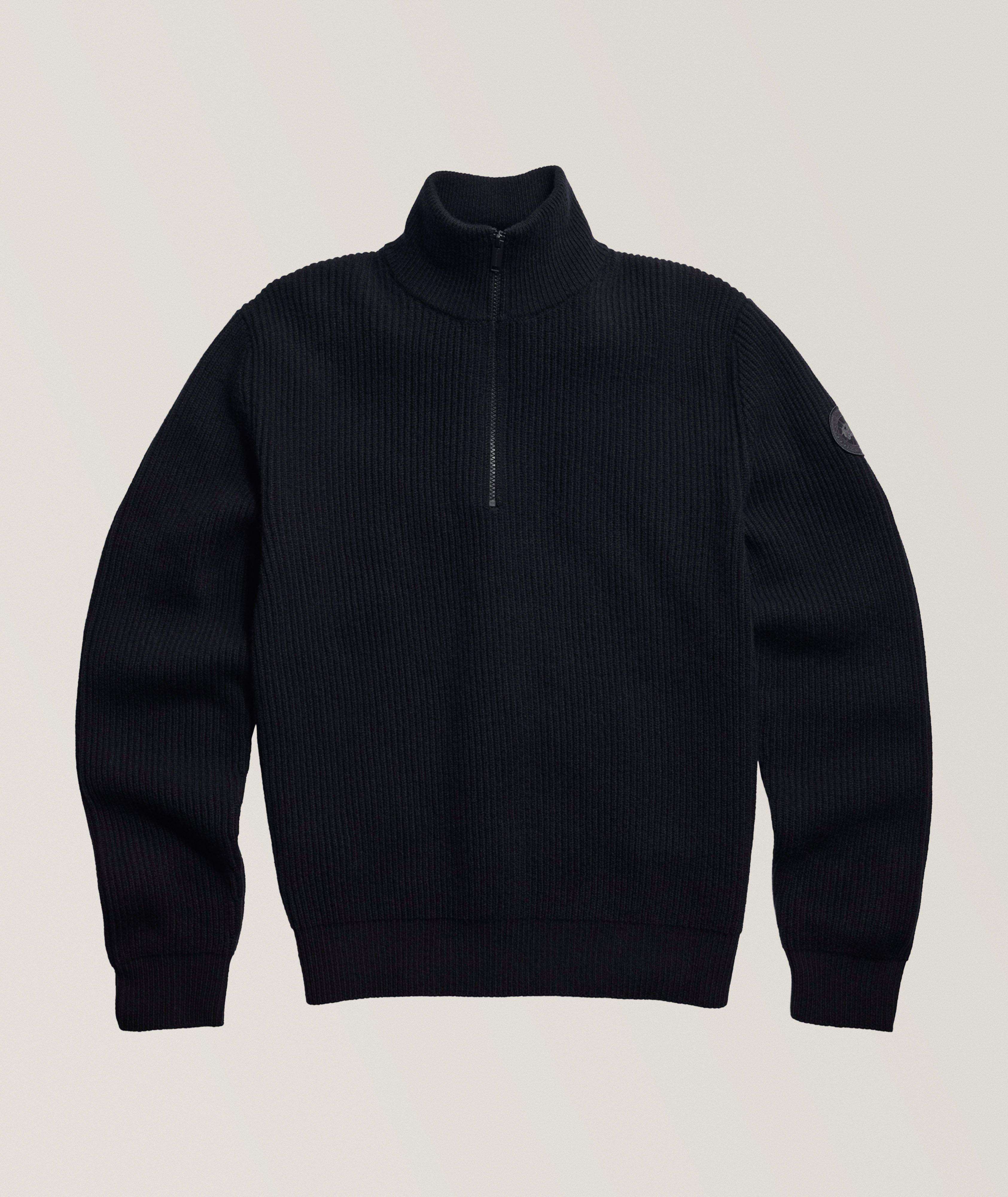 Canada Goose McKinny Wool Quarter-Zip Sweater