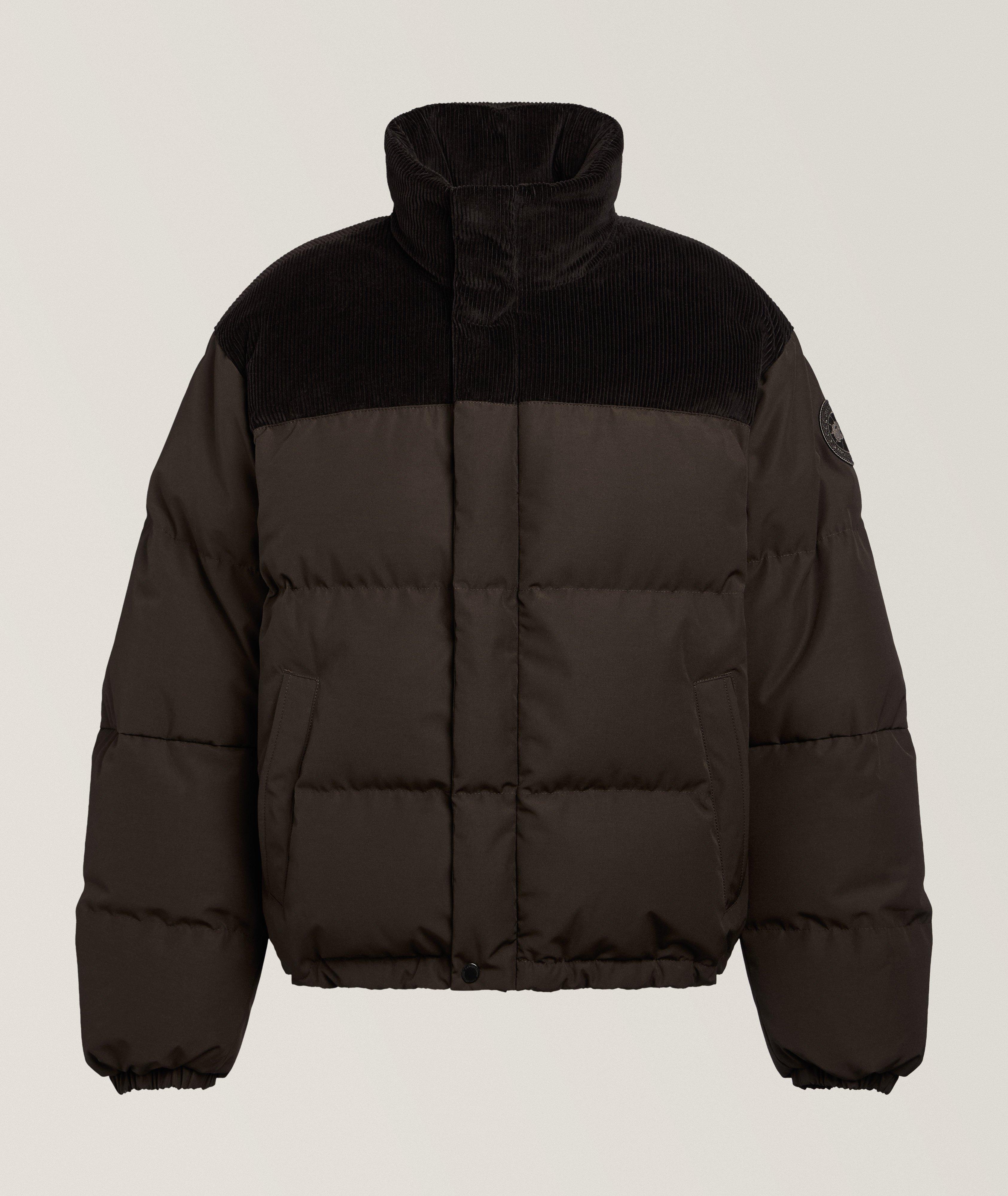 Corduroy Down Puffer Jacket  image 0