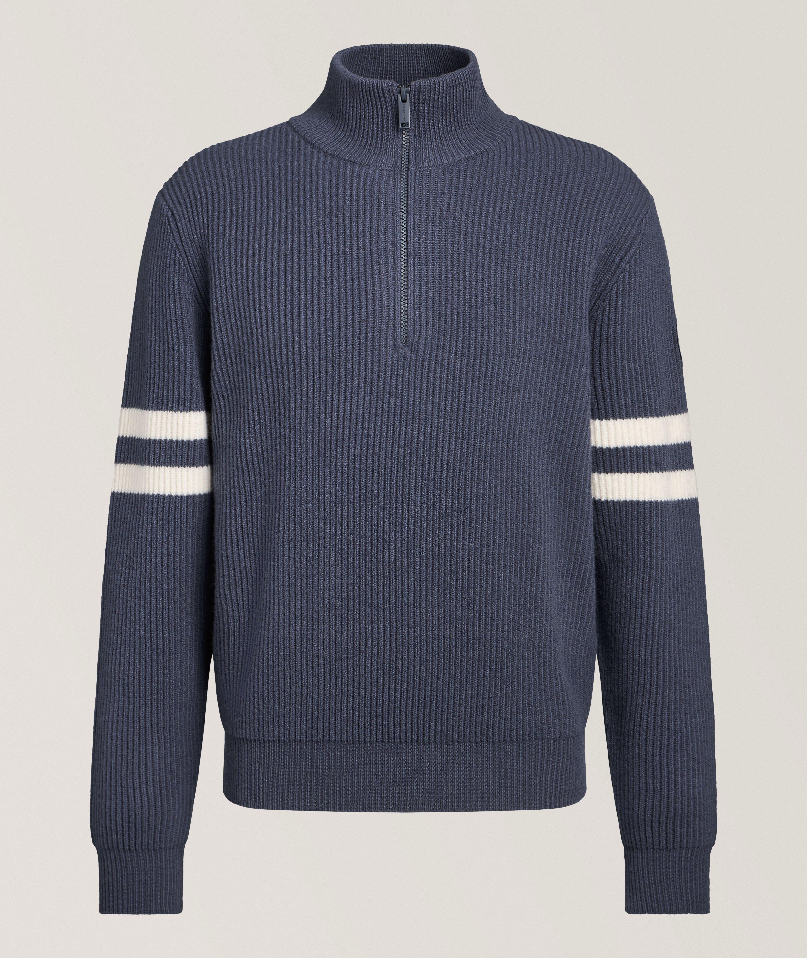 Canada Goose McKinney Wool Quarter-Zip Sweater 