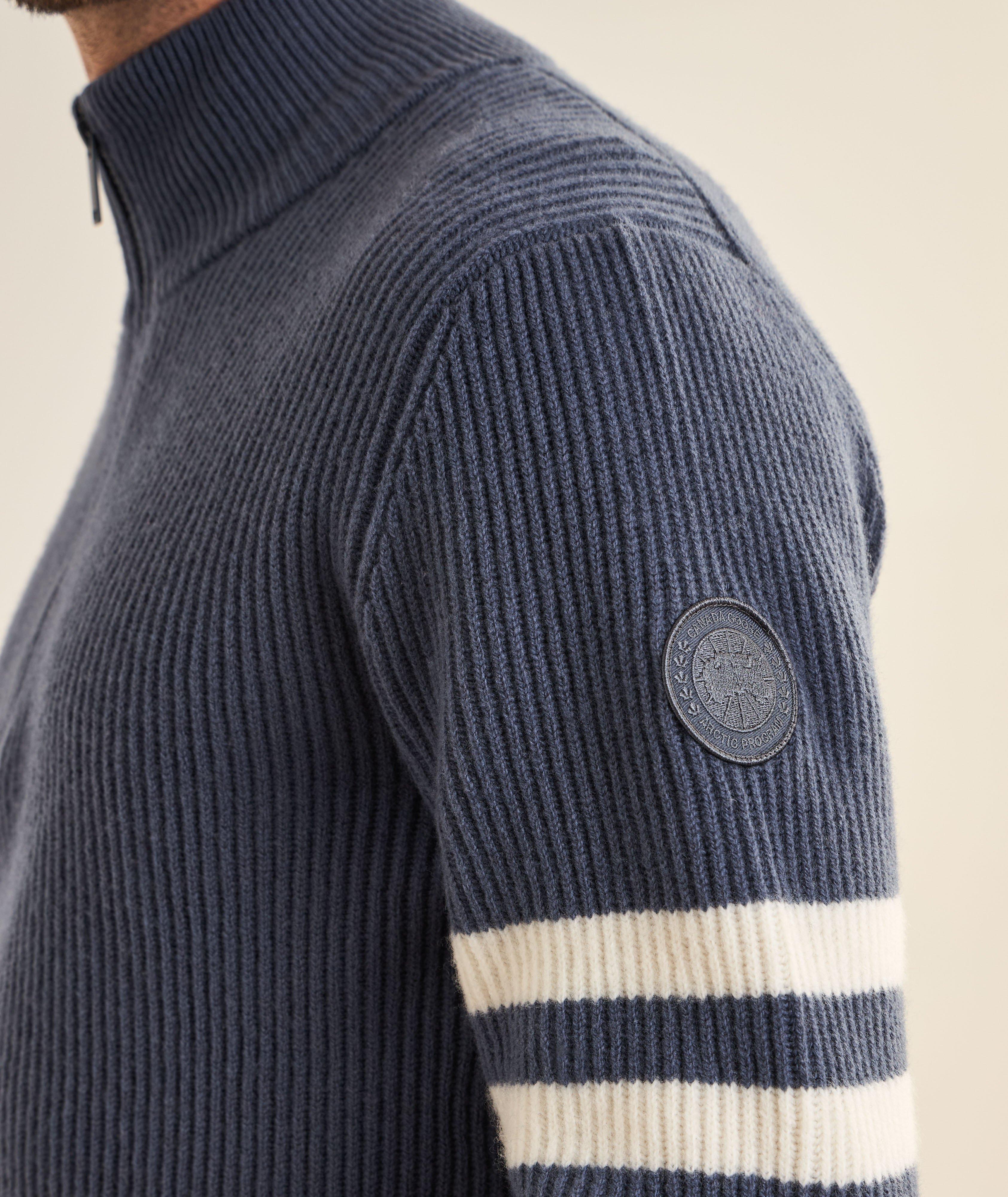 McKinney Wool Quarter-Zip Sweater  image 3