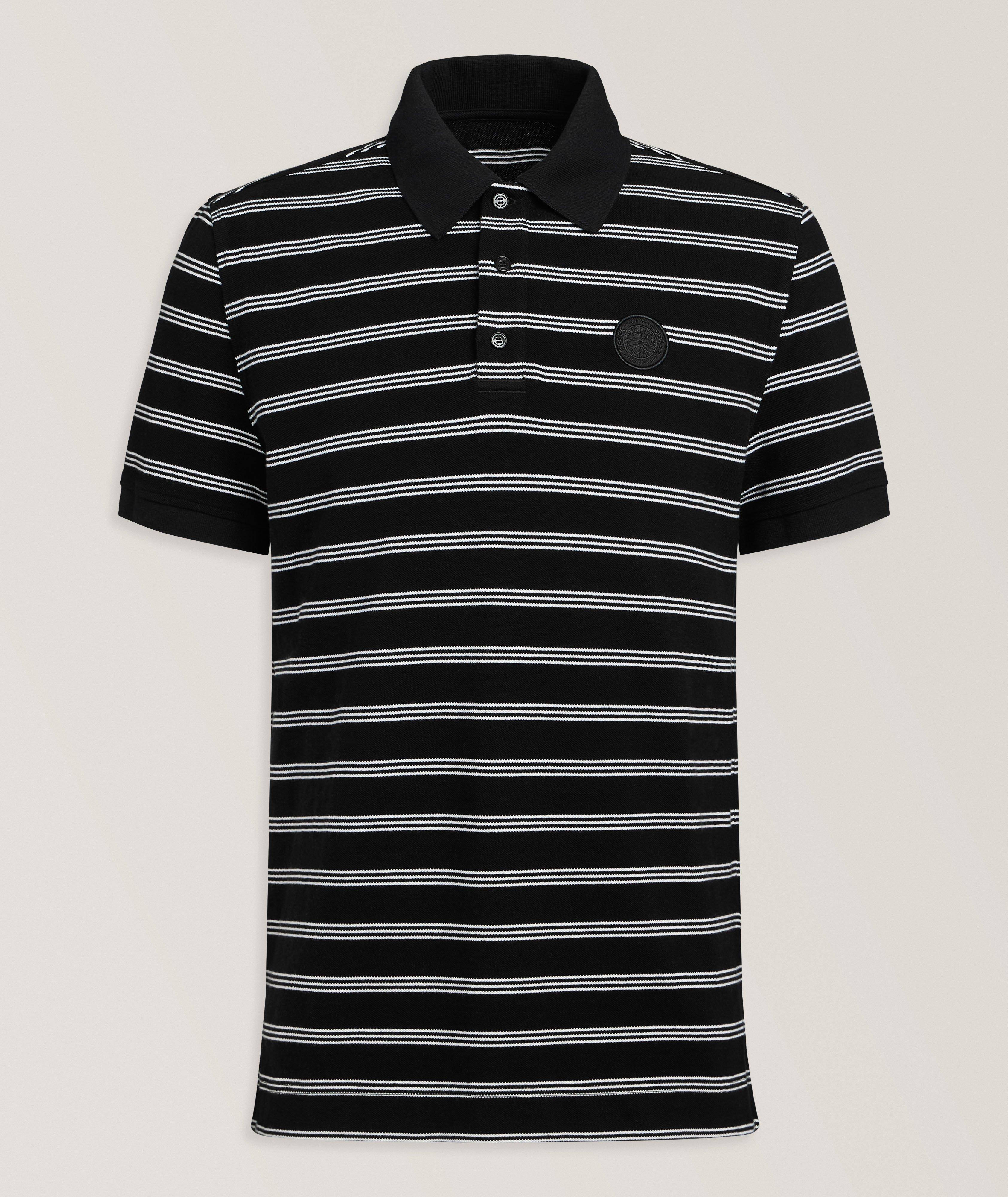 Canada Goose Beckley Striped Cotton Polo