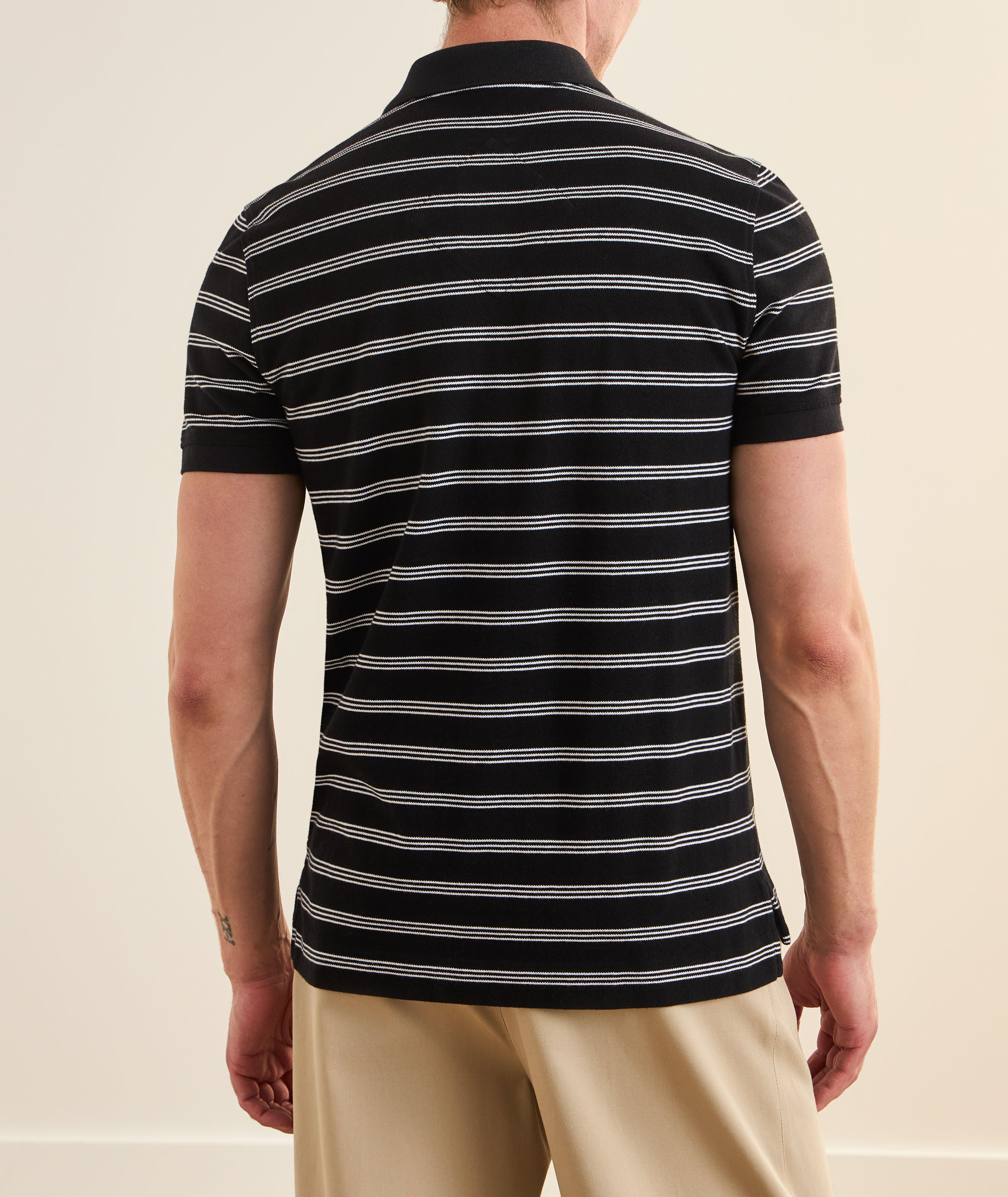 Beckley Striped Cotton Polo image 2
