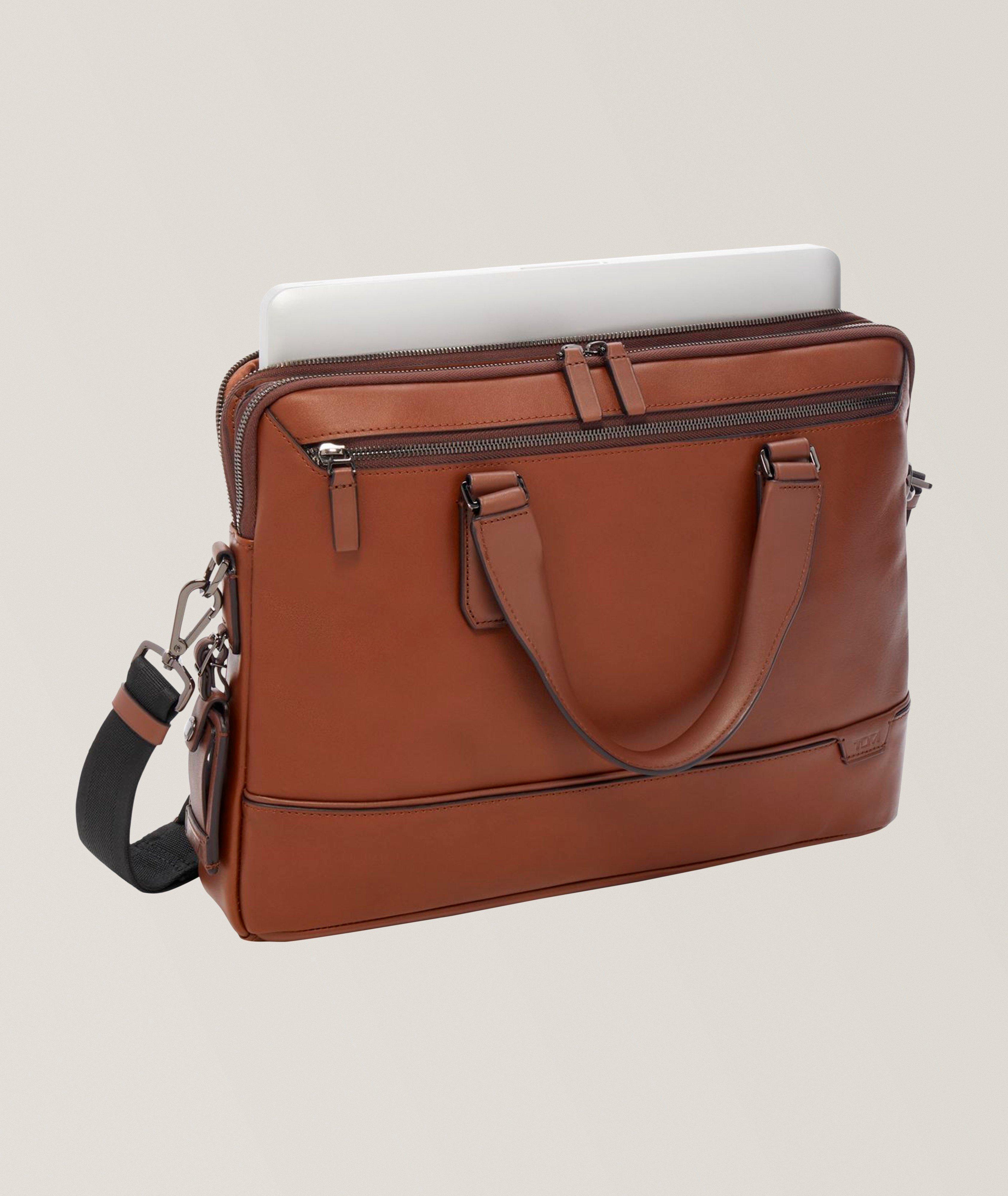 Tumi Harrison Sycamore Slim Briefcase | Bags & Cases | Harry Rosen