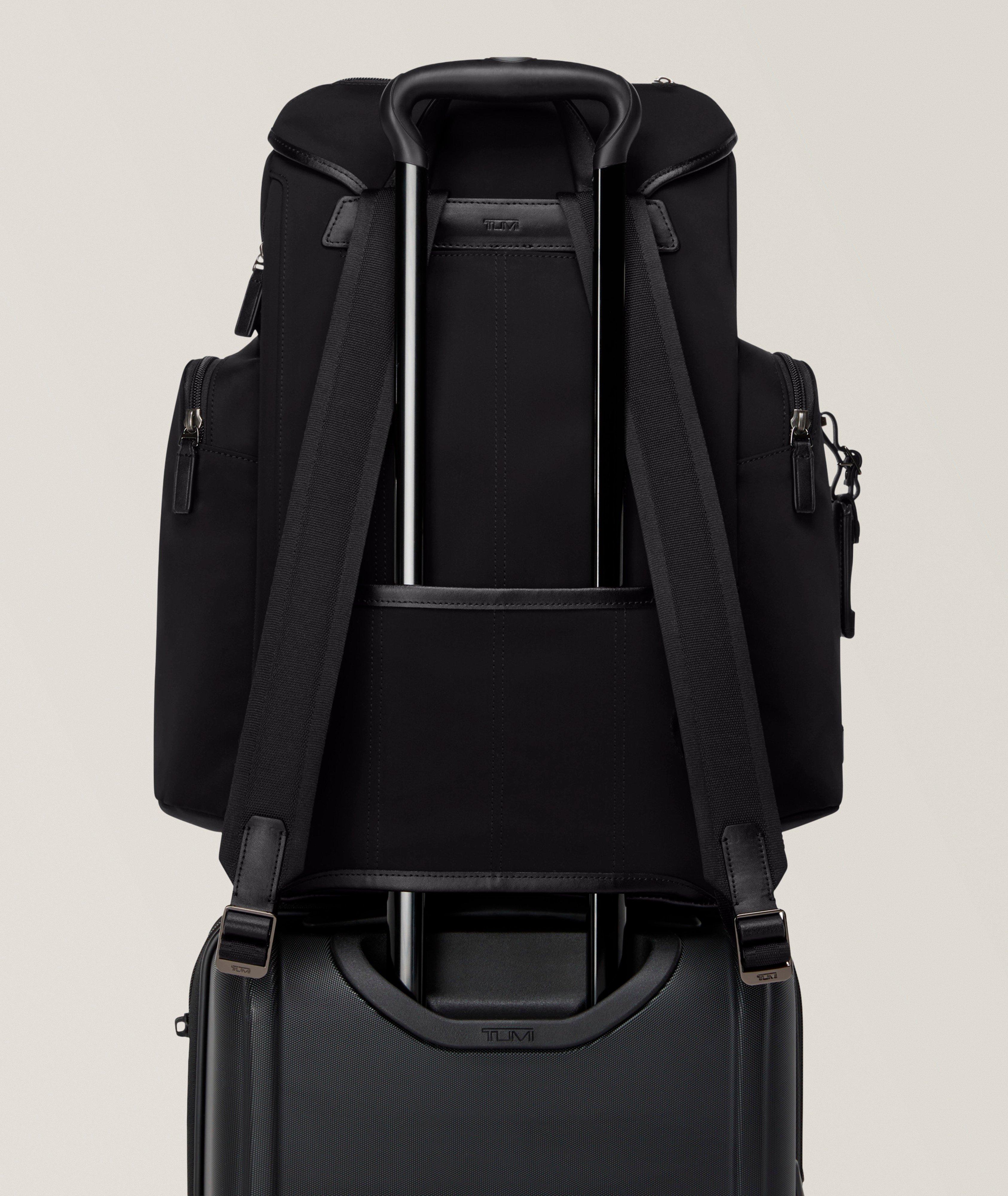 Harrison Griffen Nylon Flap Backpack image 4